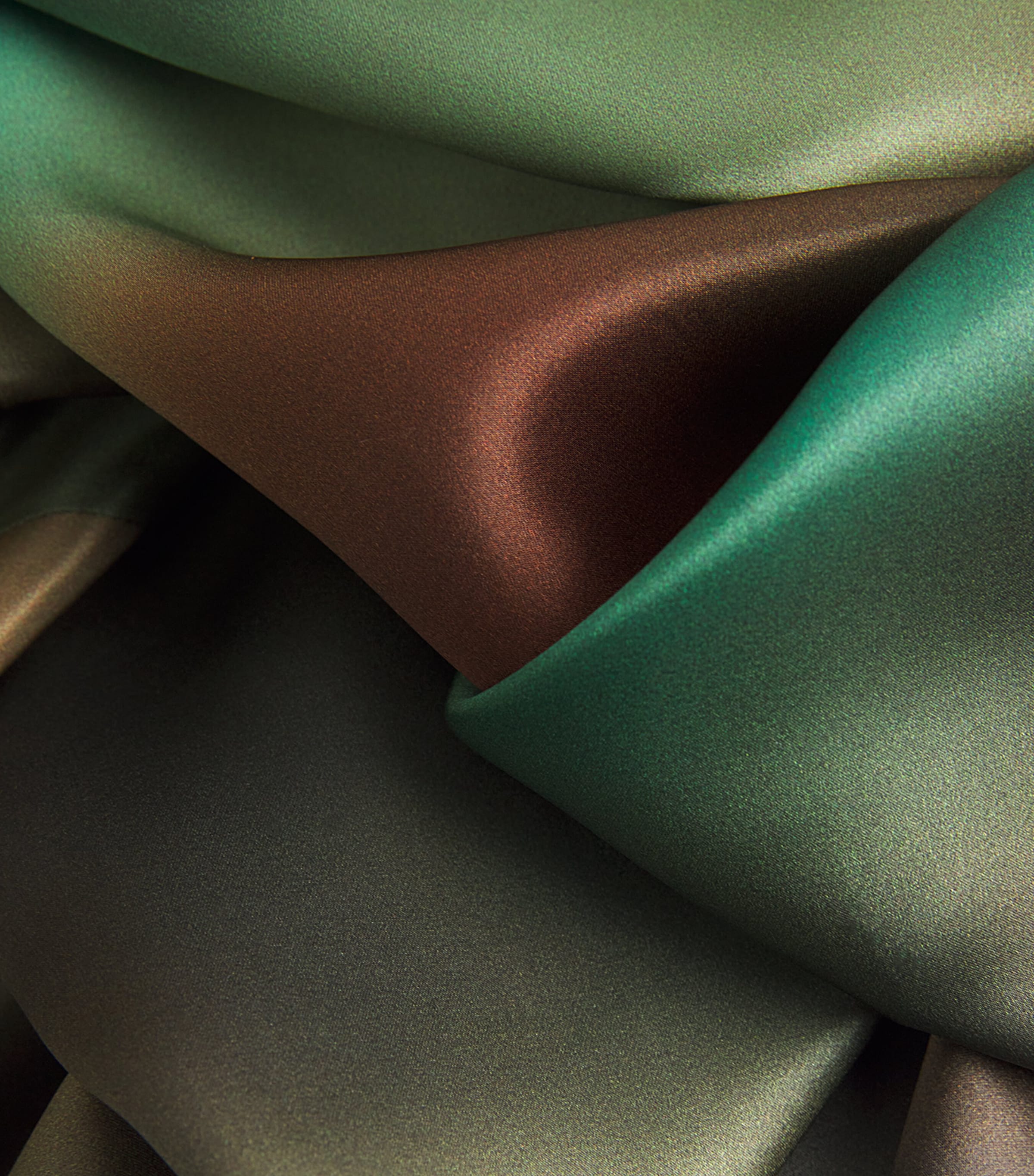 Silk Arneau Wide-Leg Trousers SUNSET FIELD TEAL Image 3