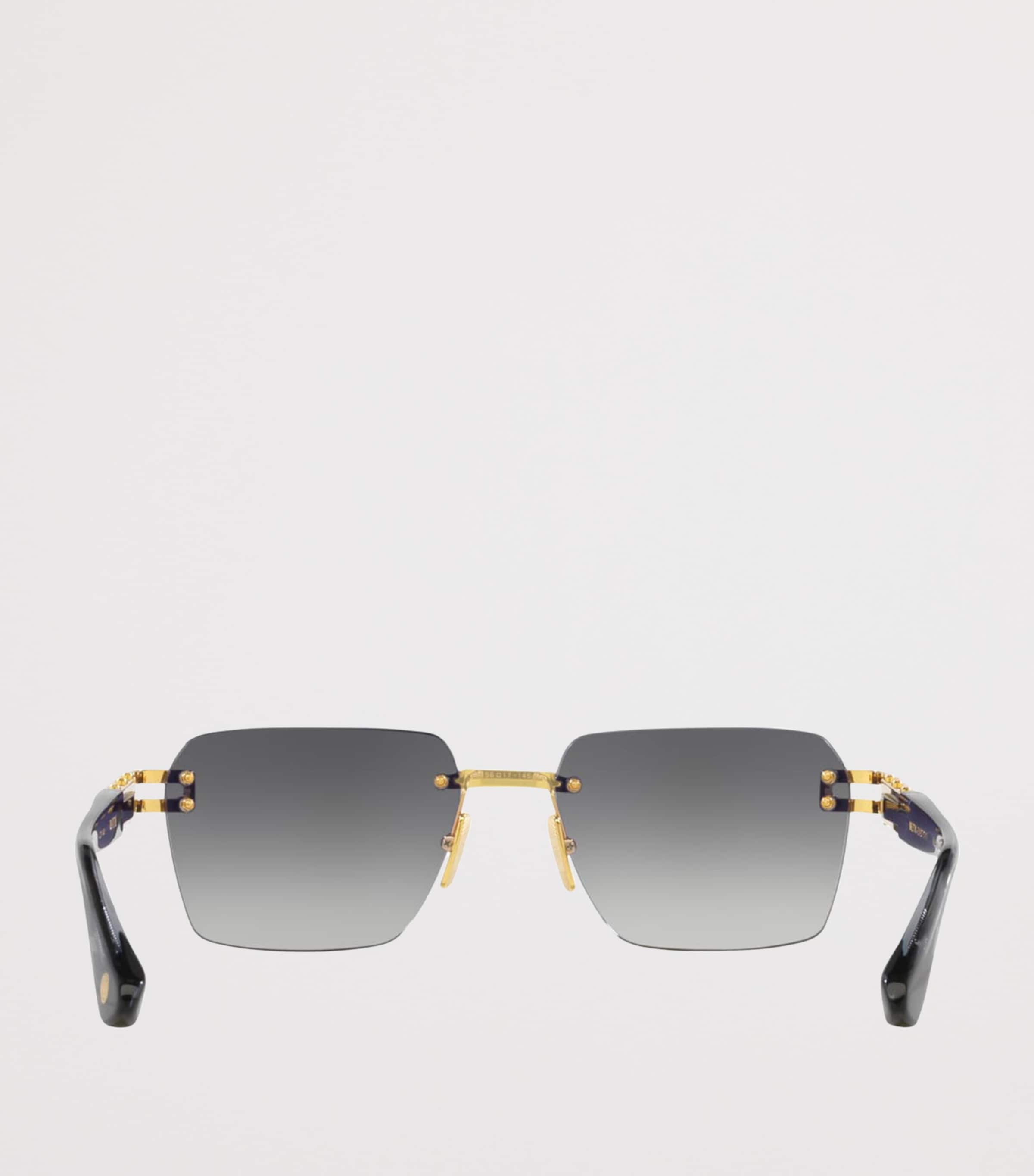 DITA Meta-Evo One Square Sunglasses Gold Image 4