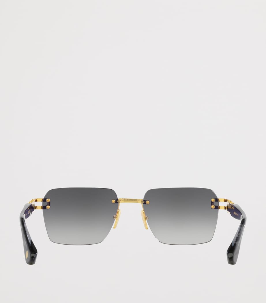 DITA Meta-Evo One Square Sunglasses Gold Image 4