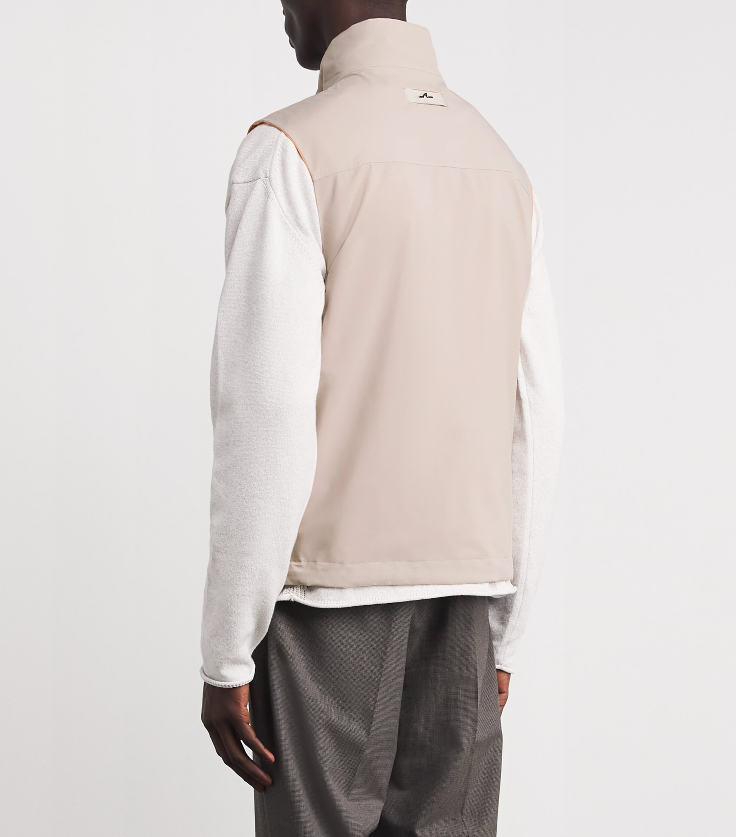 Waterproof Reversible Typhoon Platinum Gilet 029 PLAZA ORANGE Image 4