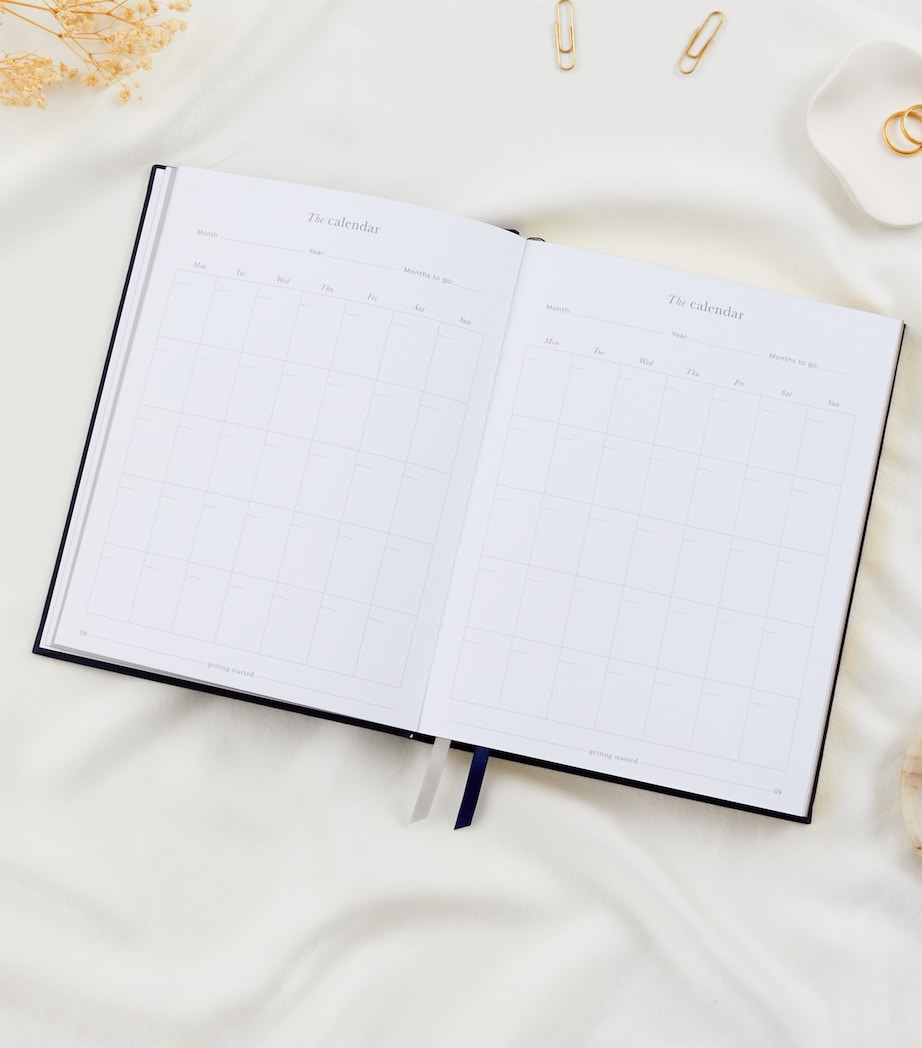 My Wedding Planner Journal NAVY, GOLD Image 6