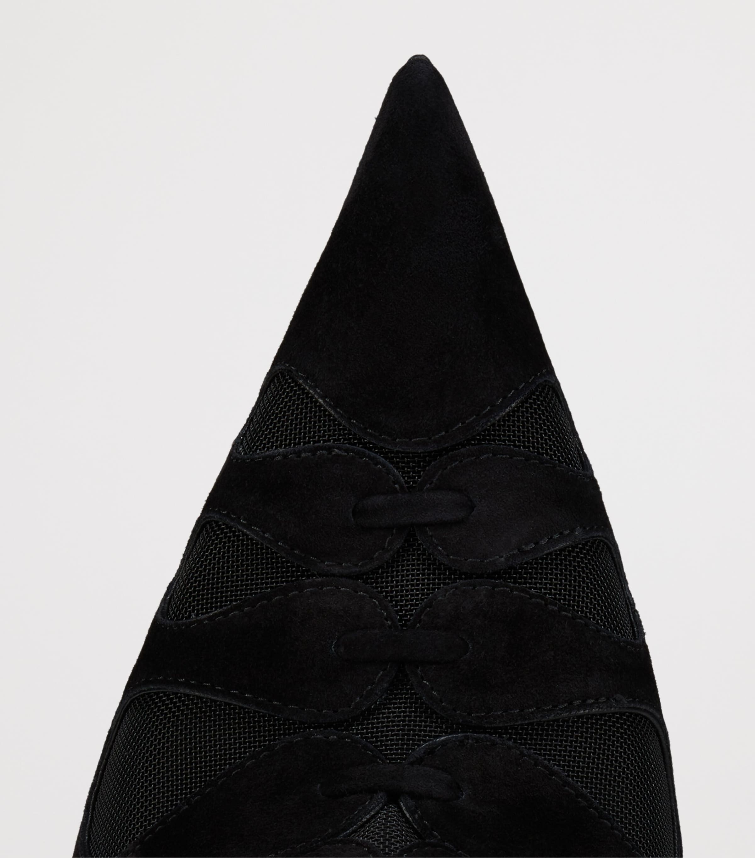 Circus Max Suede-Mesh Slingback Pumps 100 B439 Image 5