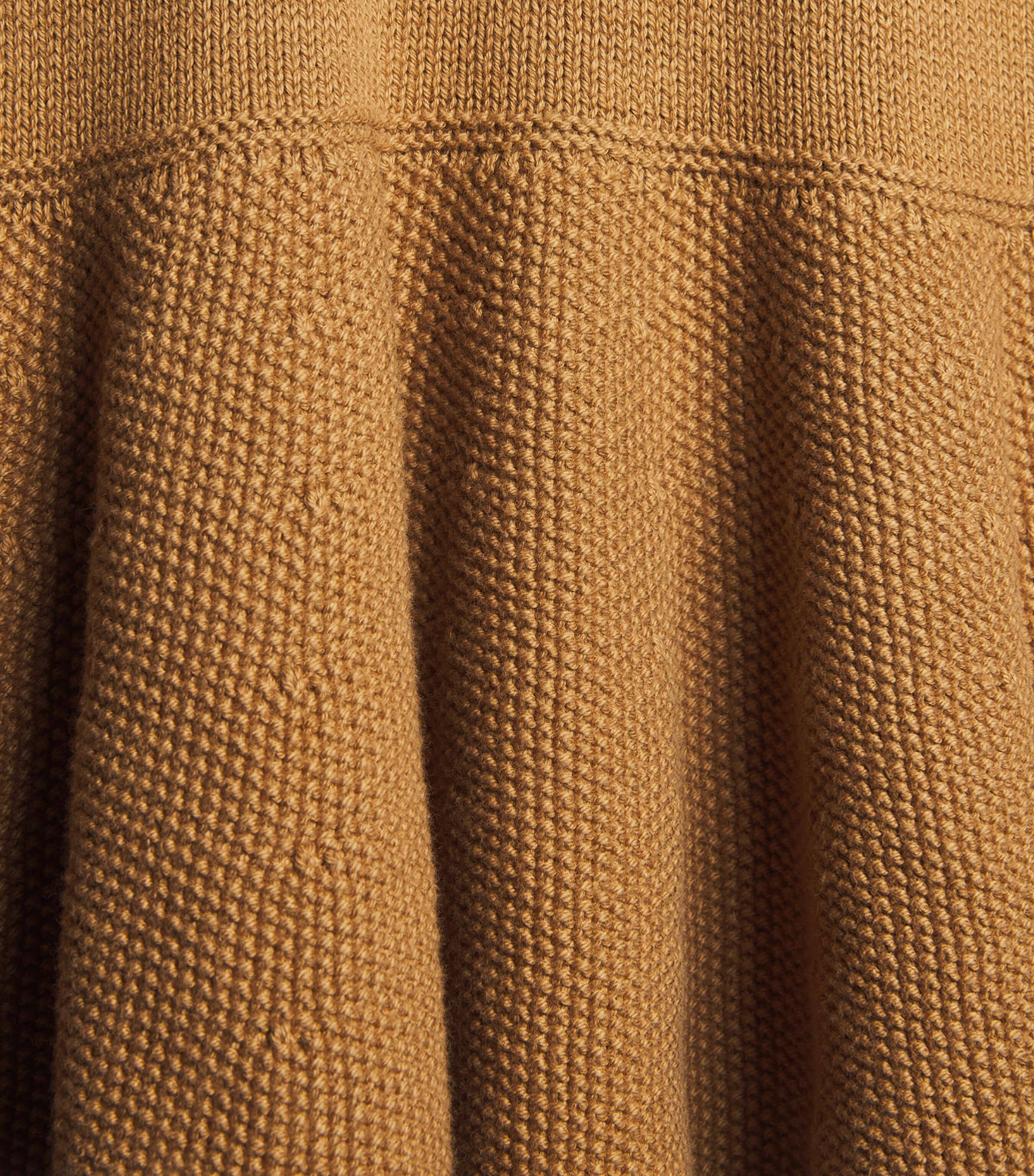 Ralph Lauren Kids Polo Bear Sweater Dress (2-7 Years) Berkshire Tan Image 3