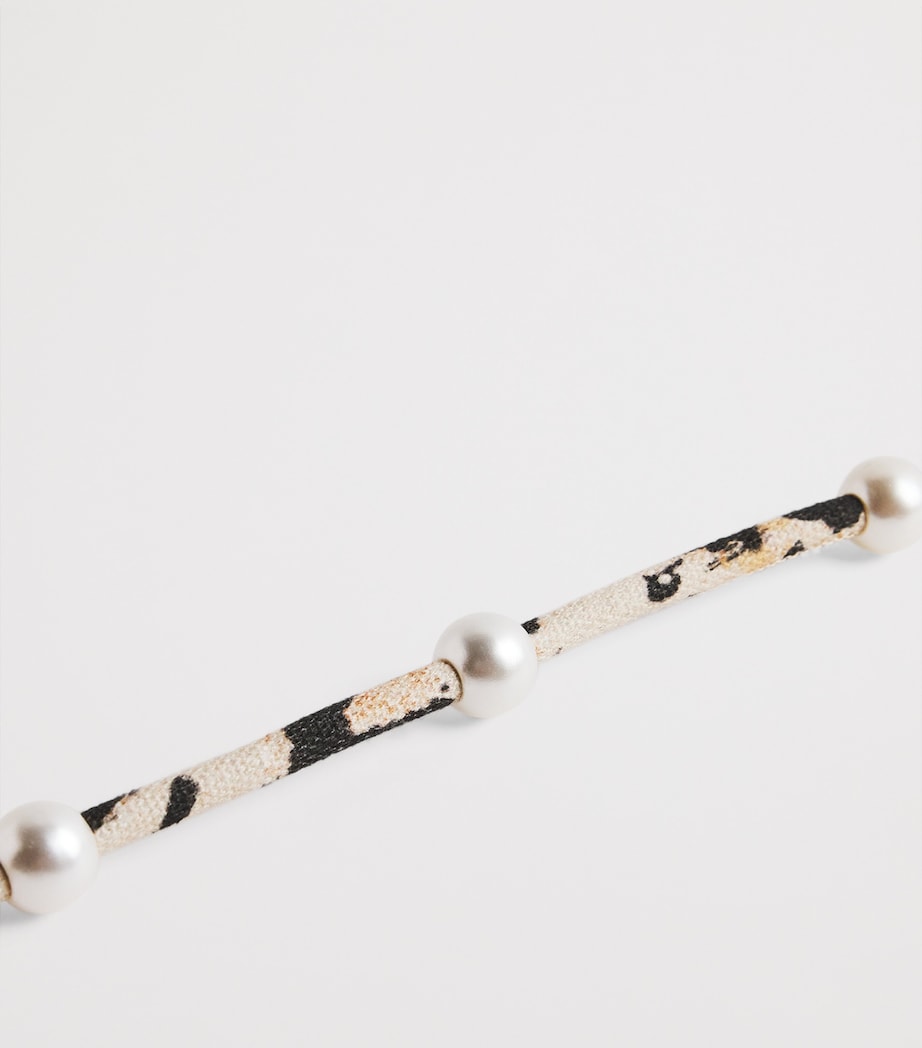 Short Posh Spice Phone Cord PINK Image 3