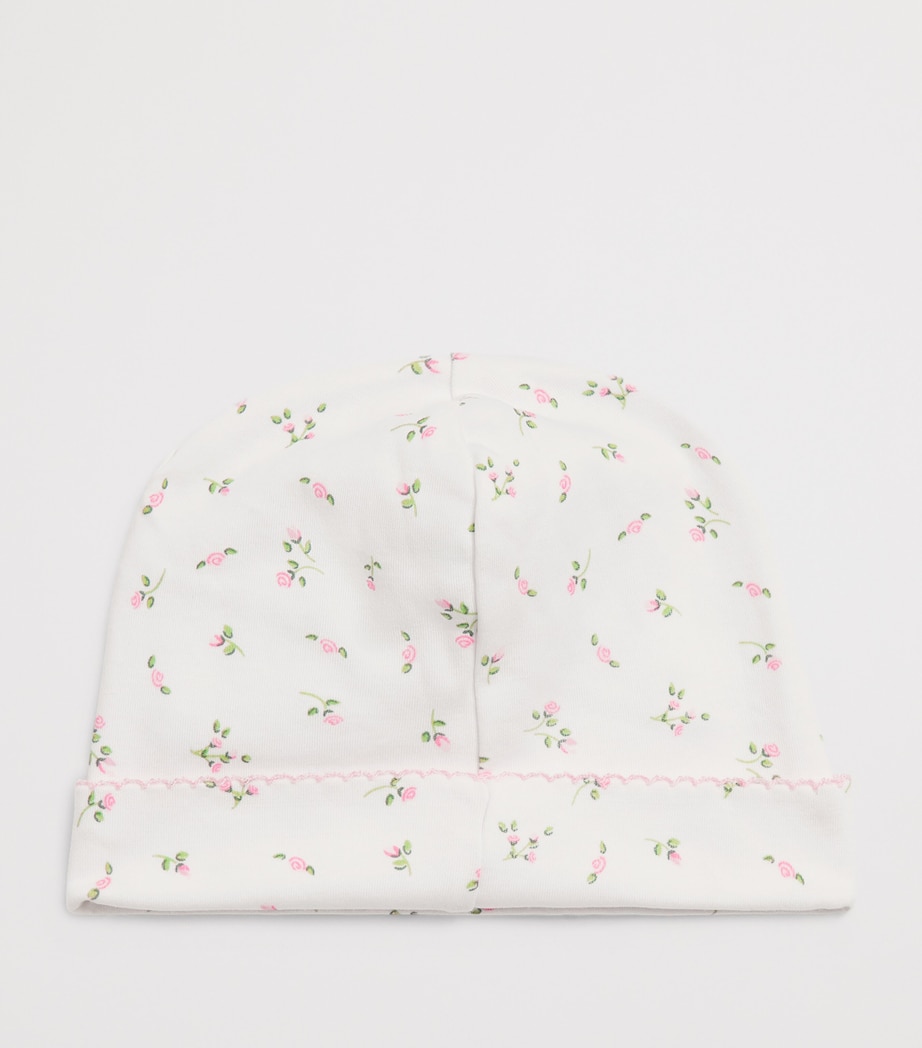Pima Cotton Floral Hat K000 ASST Image 2