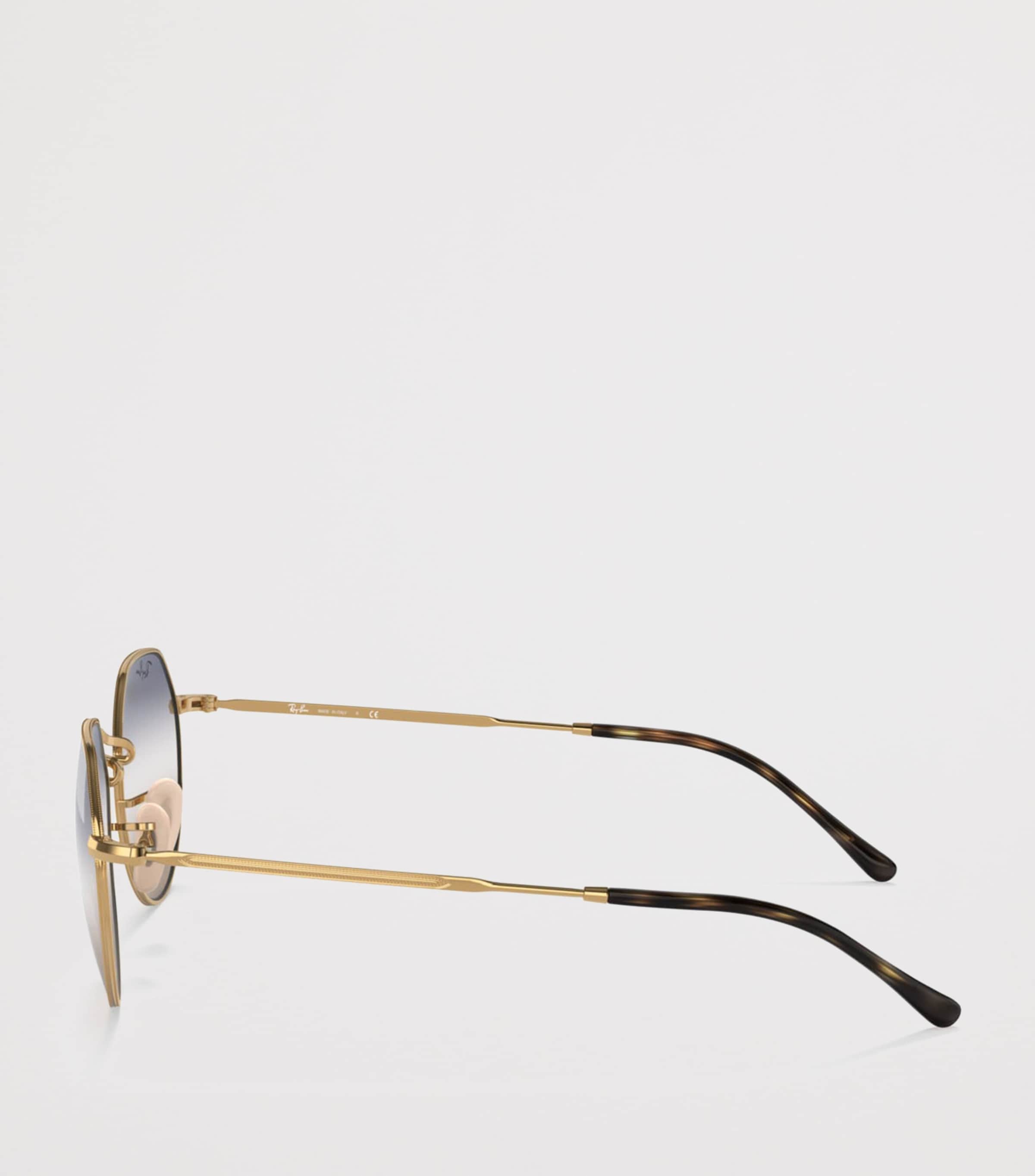 Ray-Ban Metal Jack Round Sunglasses Gold Image 3