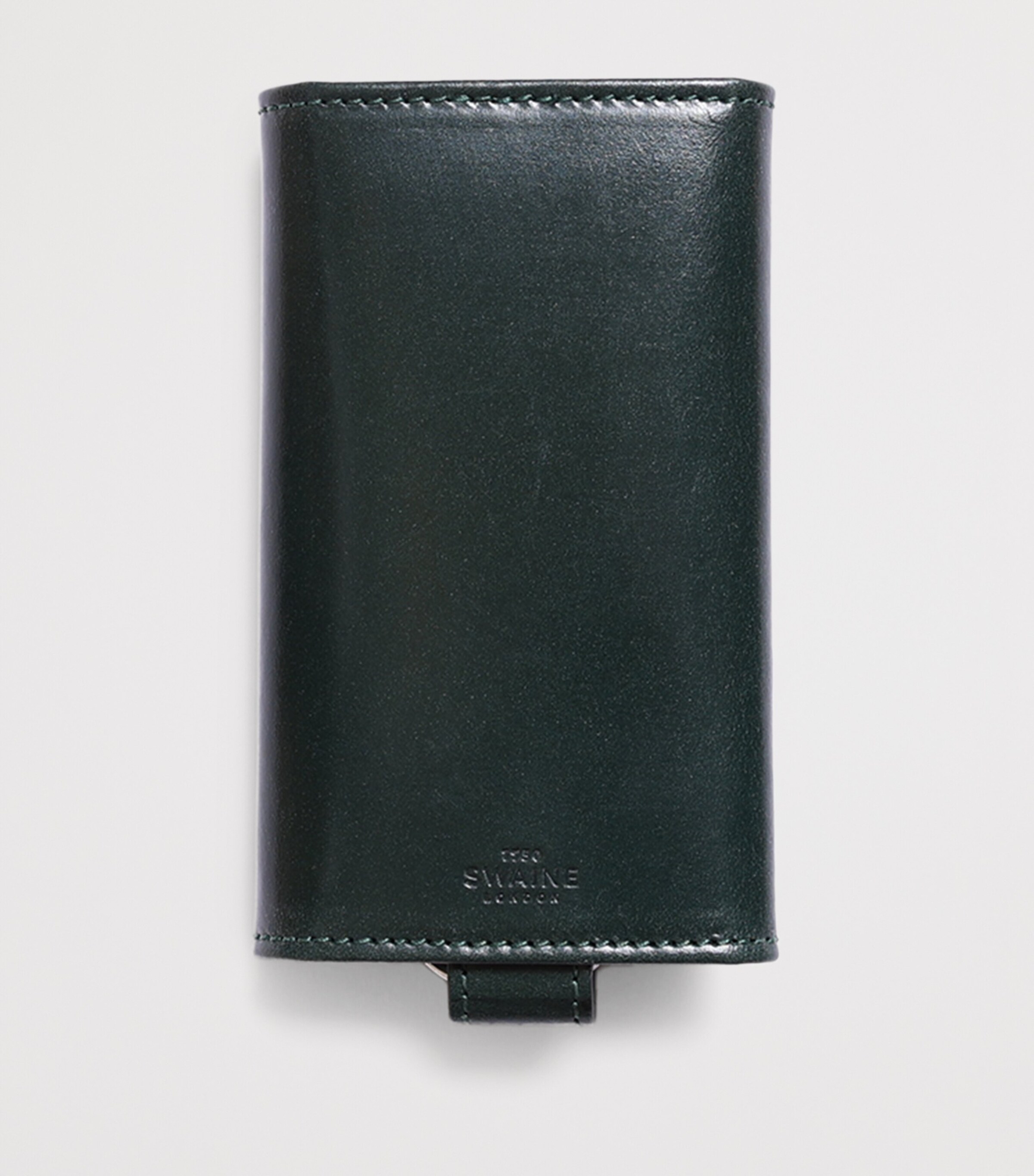 Leather Key Case JAGUAR GREEN/SERAPIN Image 2