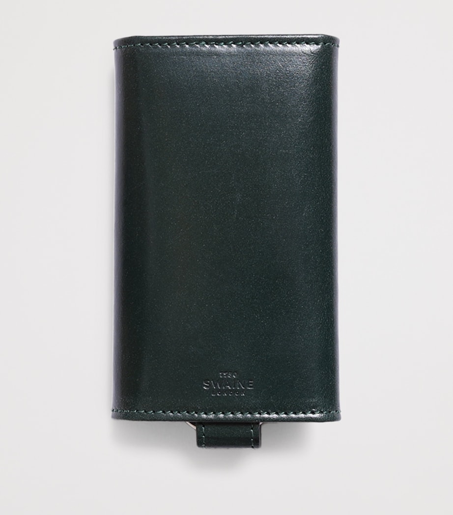 Leather Key Case JAGUAR GREEN/SERAPIN Image 2