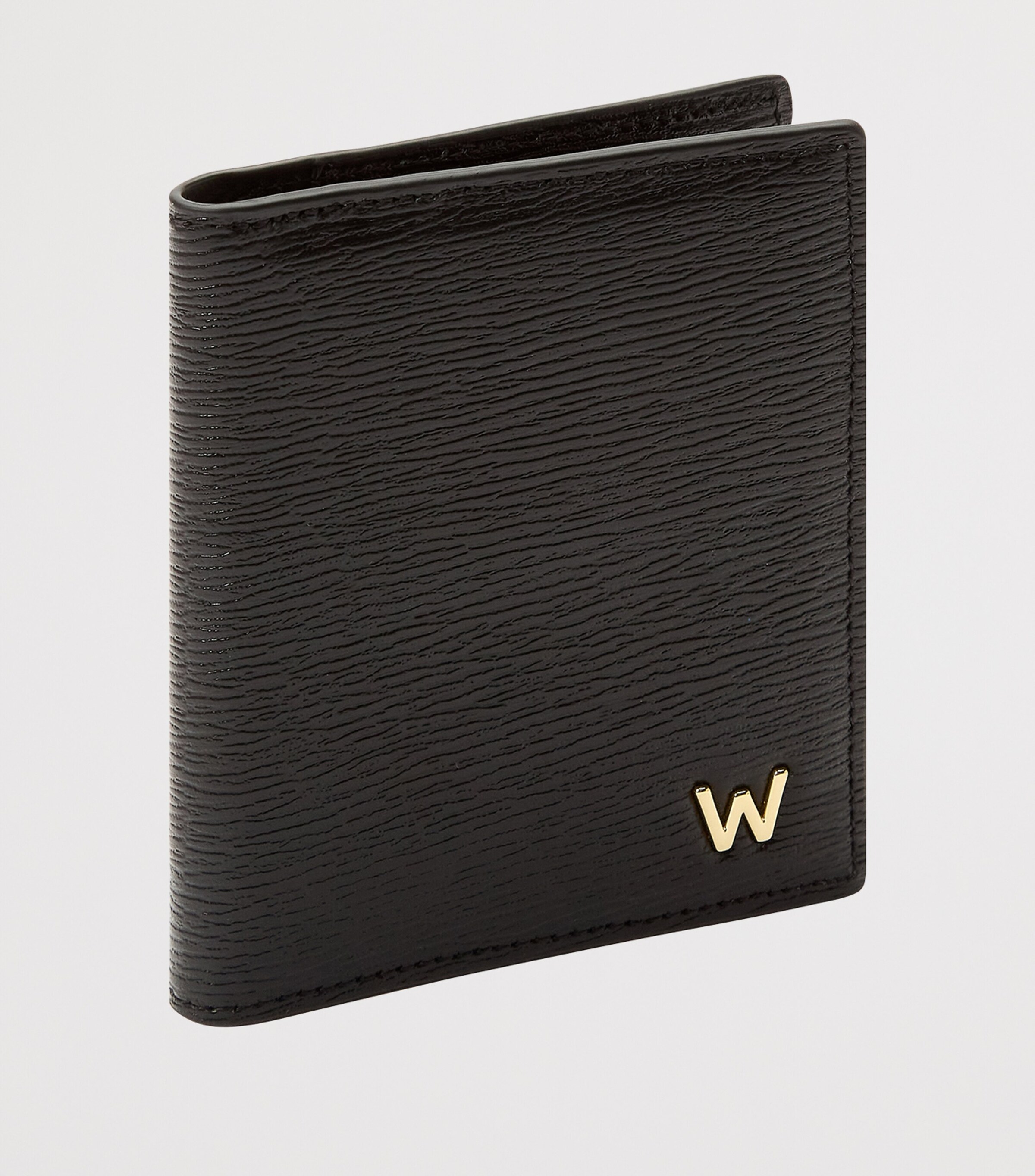 WOLF Leather W ID Case Black Image 2