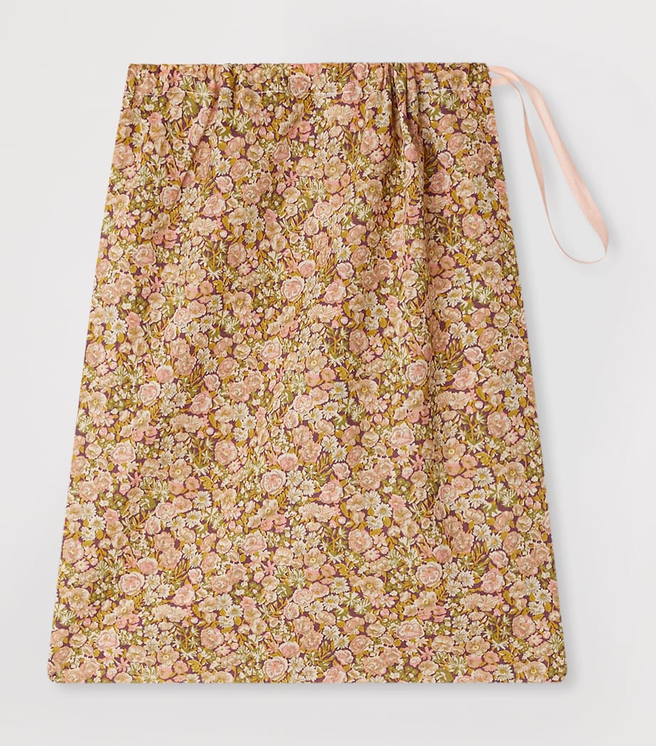 Organic Cotton Liberty Print Dormeur Pyjama Set (10-14 Years) FL ROSE CAMELIA Image 3