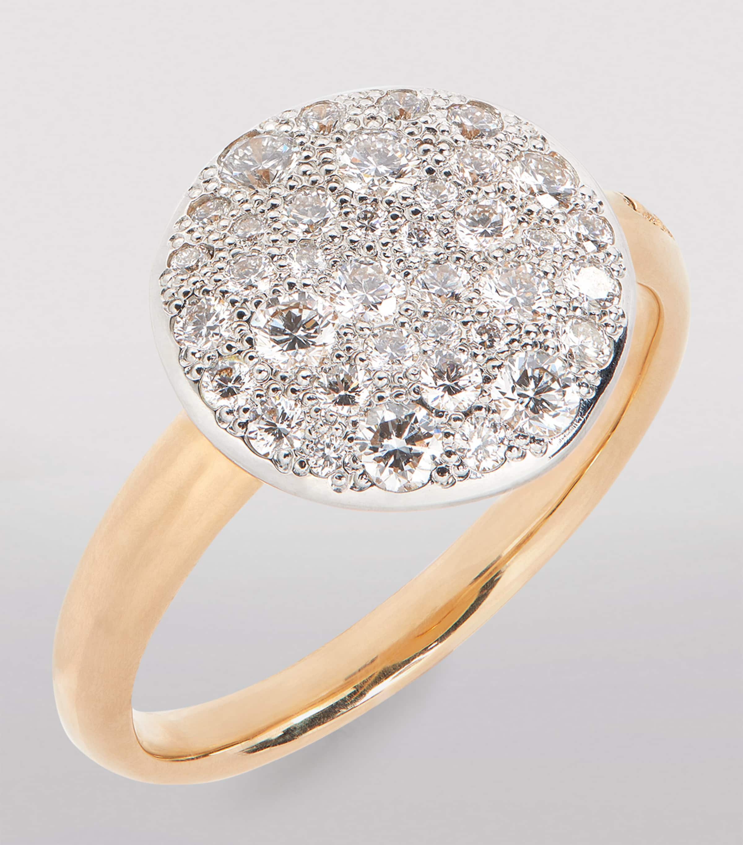 Rose Gold and Diamond Sabbia Ring DB000 Image 2