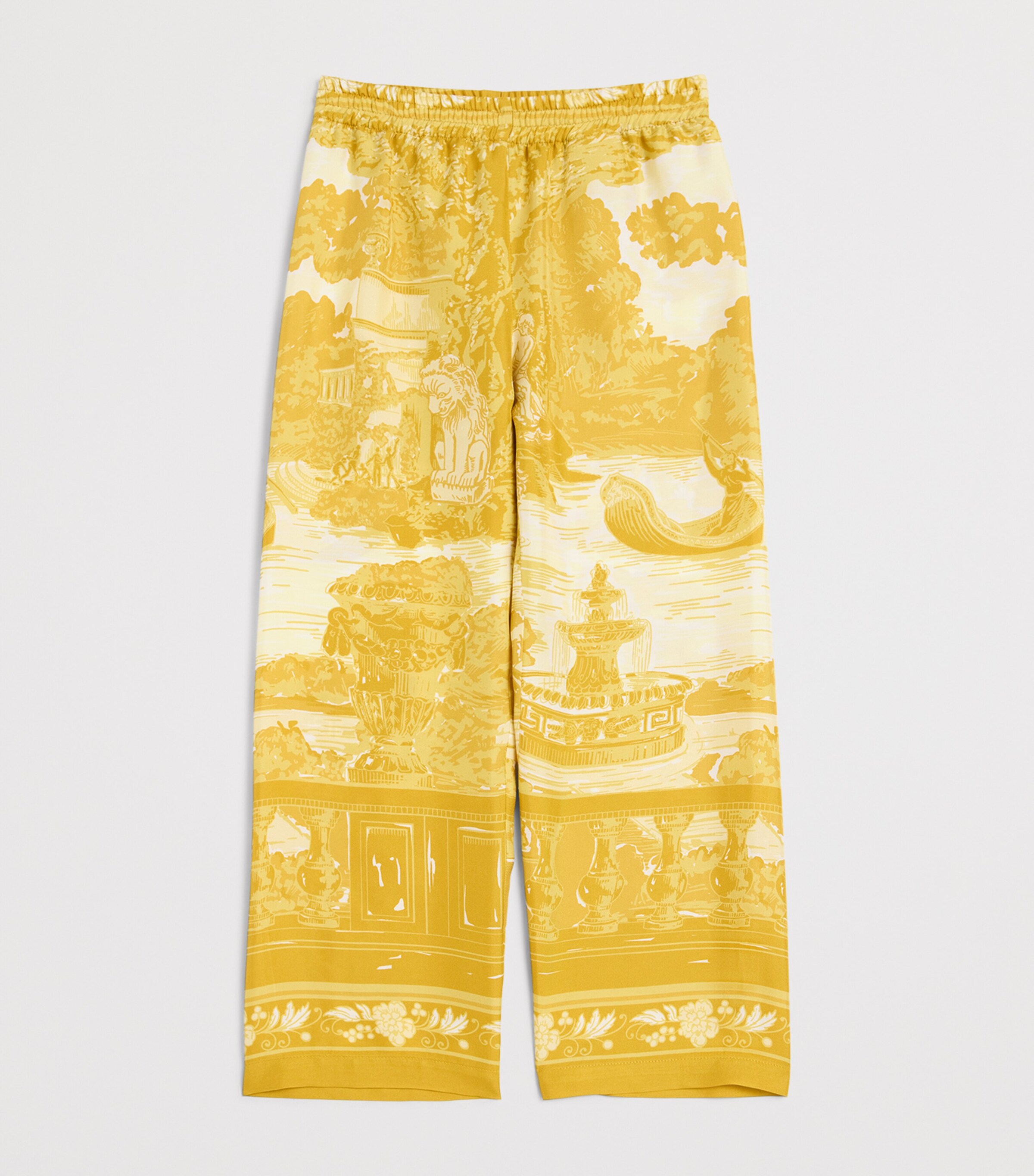 Versace Kids Silk Twill Grotto Trousers (4-14 Years) Image 2