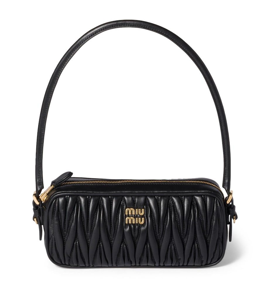 Matelassé Nappa Leather Pouch F0002 Image 1