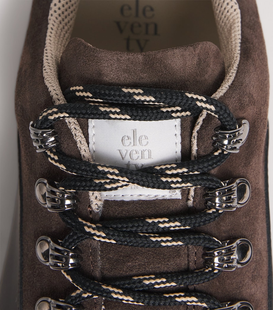 Leather-Suede Sneakers CACAO E CACAO Image 7