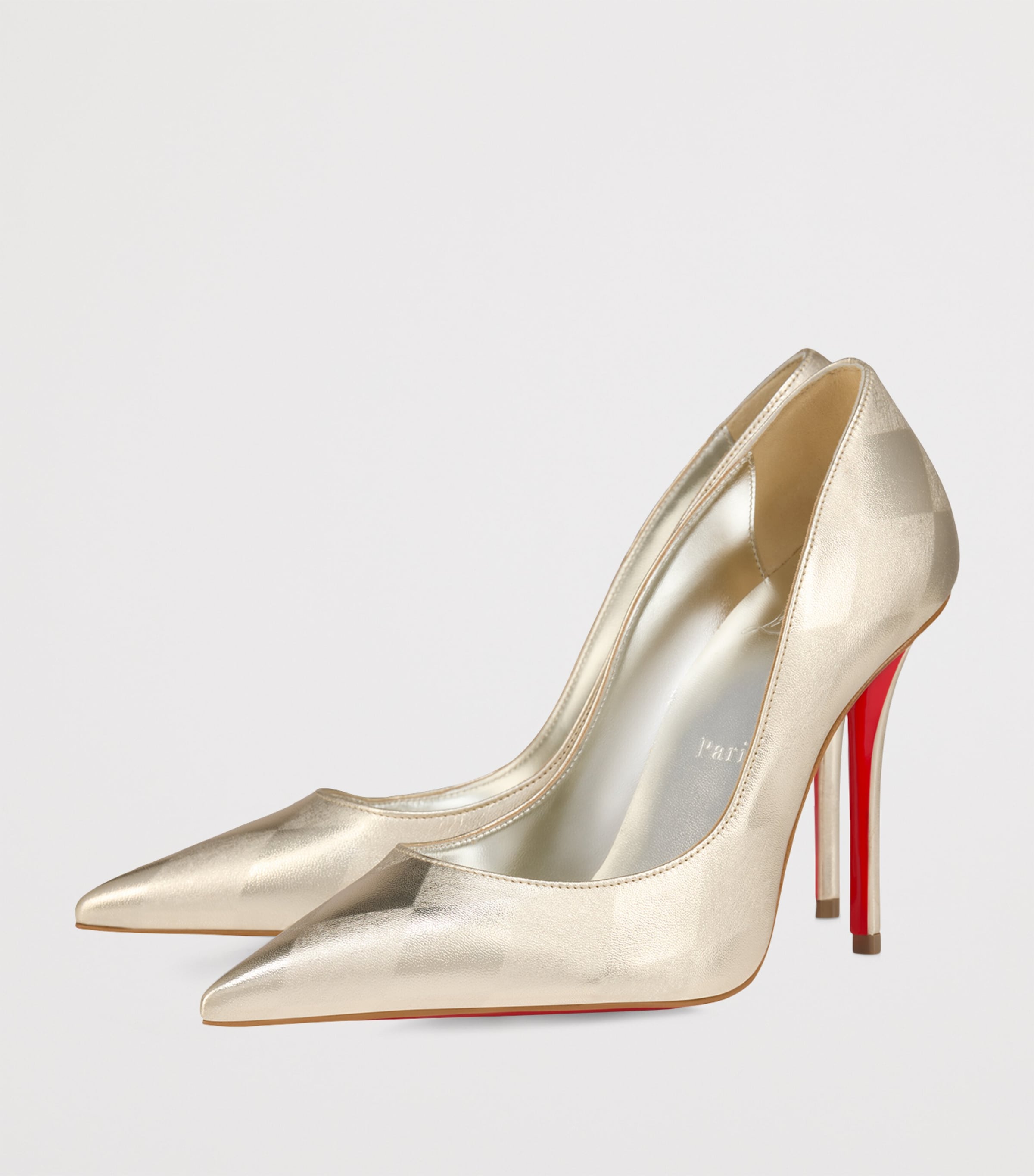 Miss Z Laminated Nappa Leather Pumps 100 G403 Image 3