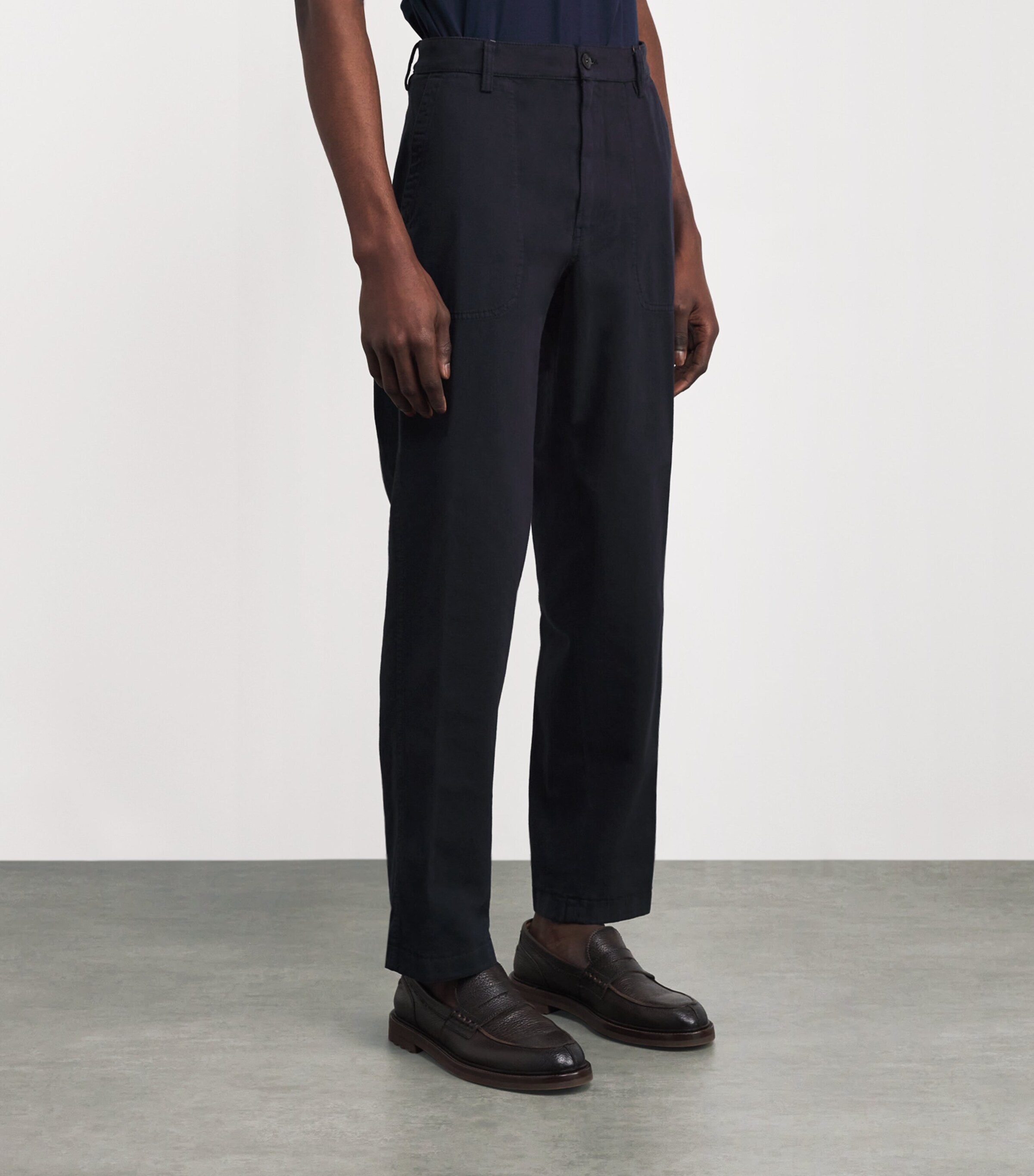 Stretch-Cotton-Cashmere Chinos 306 Image 3