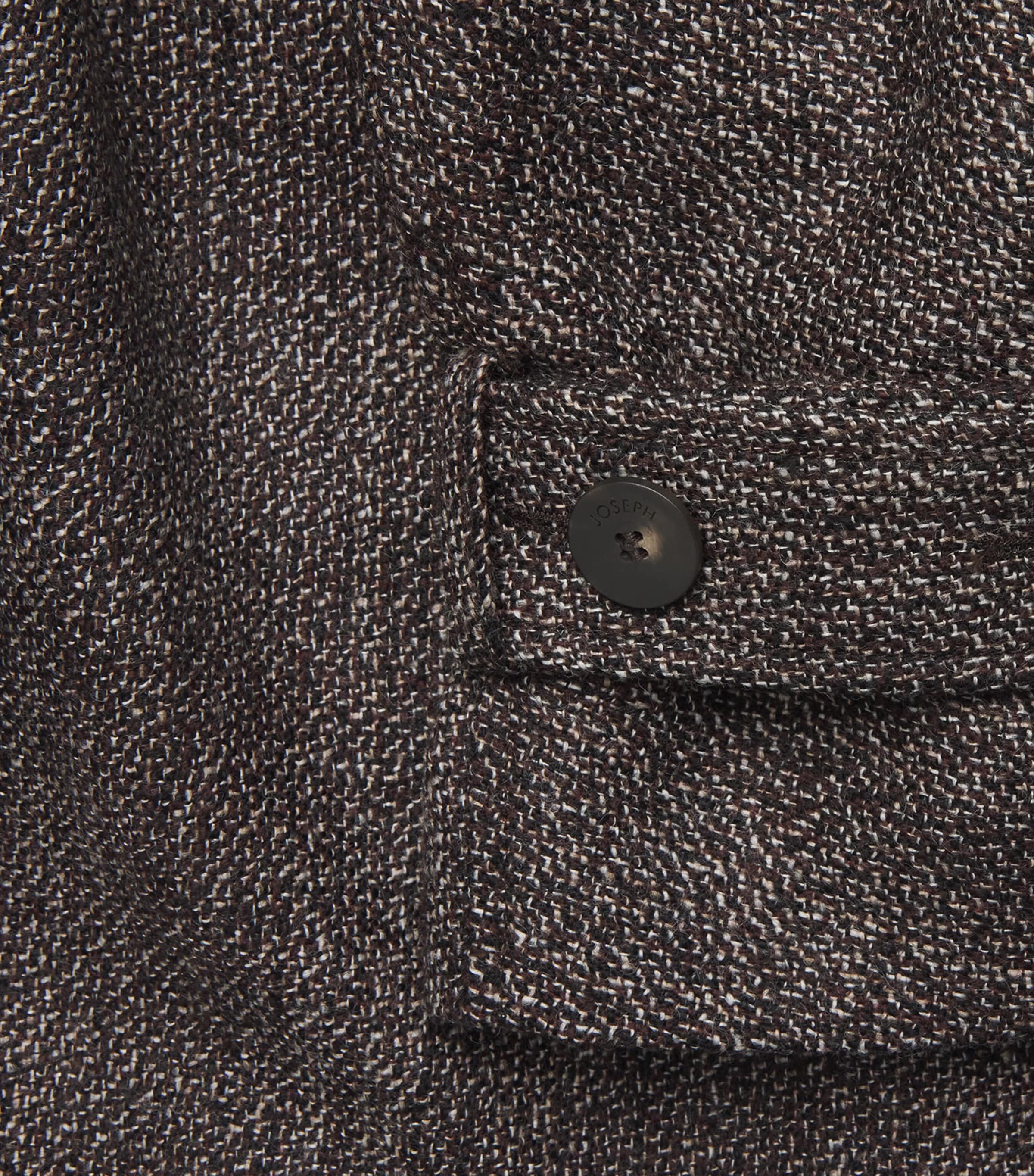 Virgin Wool Laurin Coat COCOA Image 5