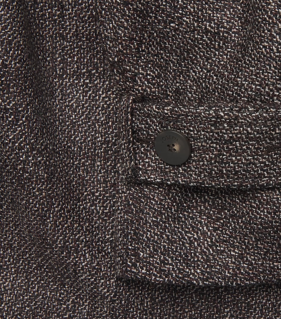 Virgin Wool Laurin Coat COCOA Image 5