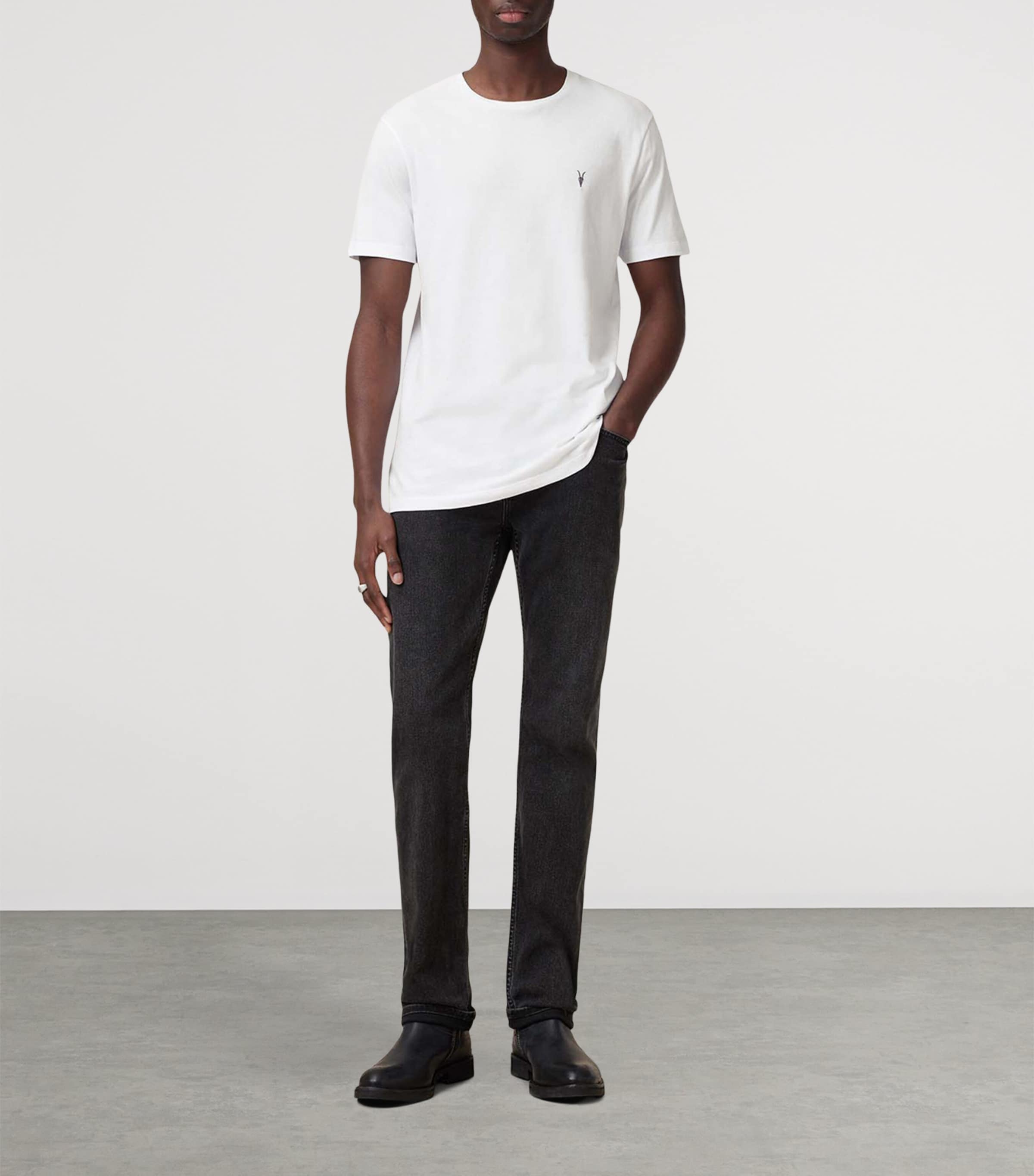 Organic Cotton Brace T-Shirt OPTIC WHITE Image 2