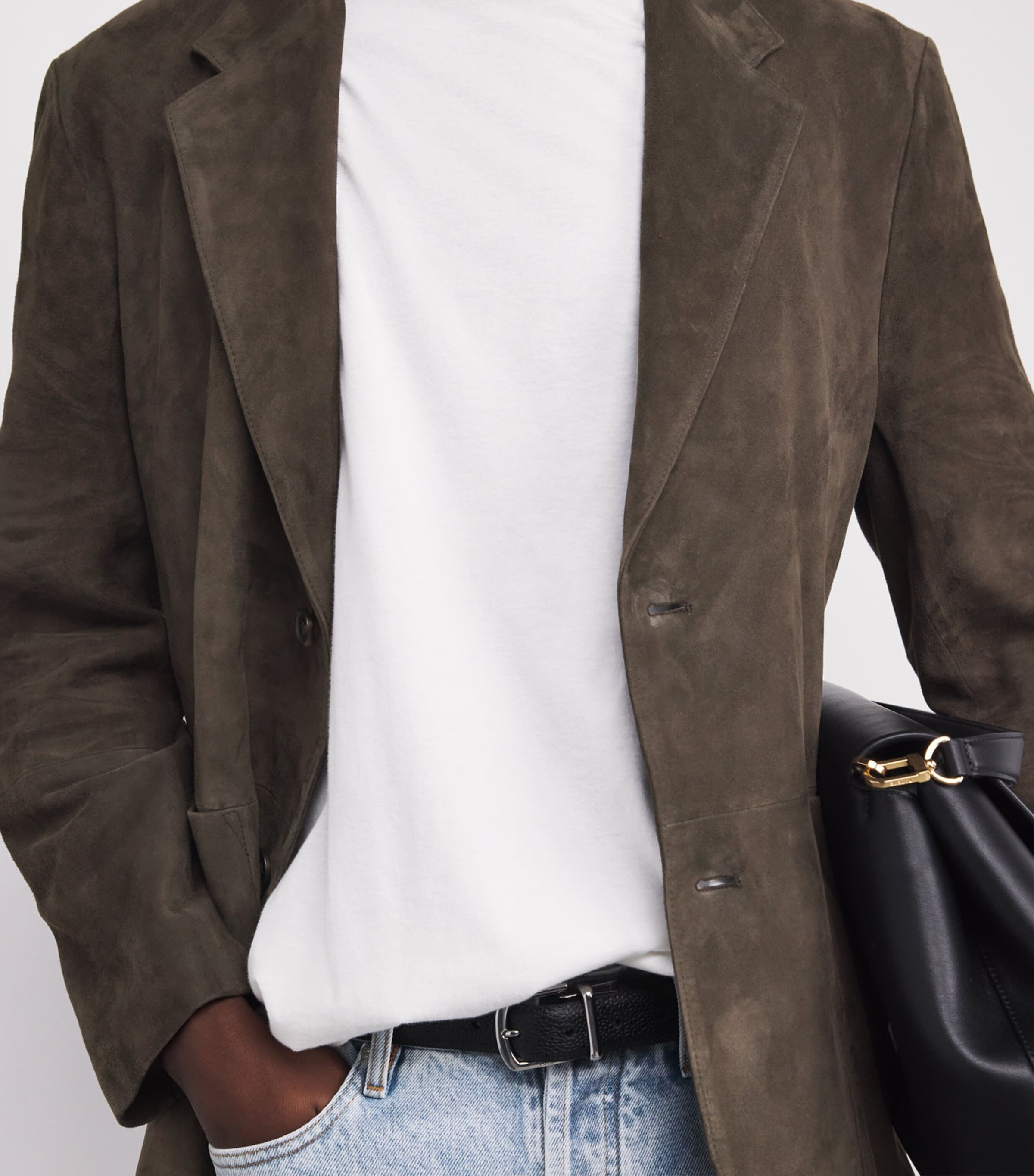 Suede Blazer 259DWT DOWNTOWN Image 6