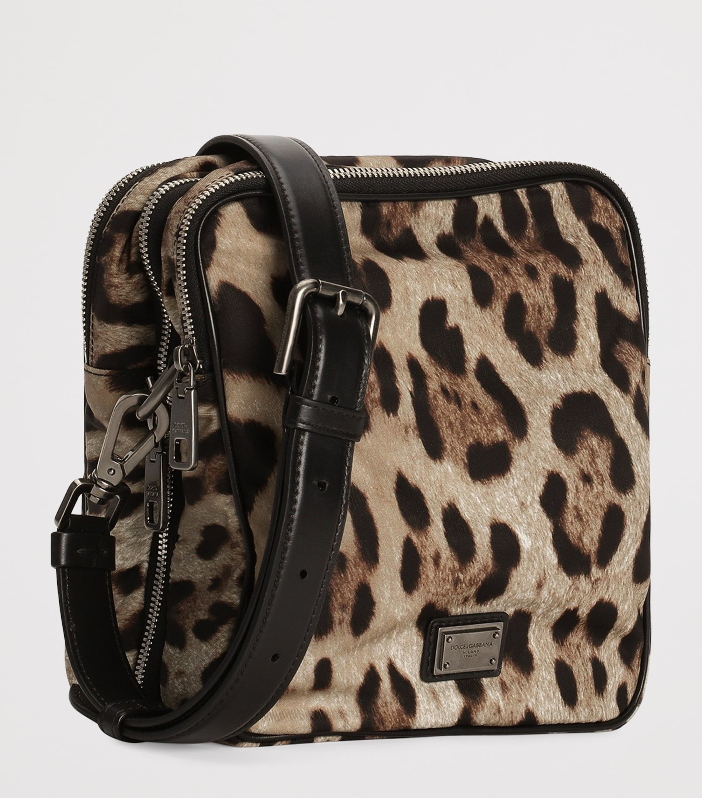 Dolce&Gabbana Leopard-Print Crossbody Bag Leo New Image 3