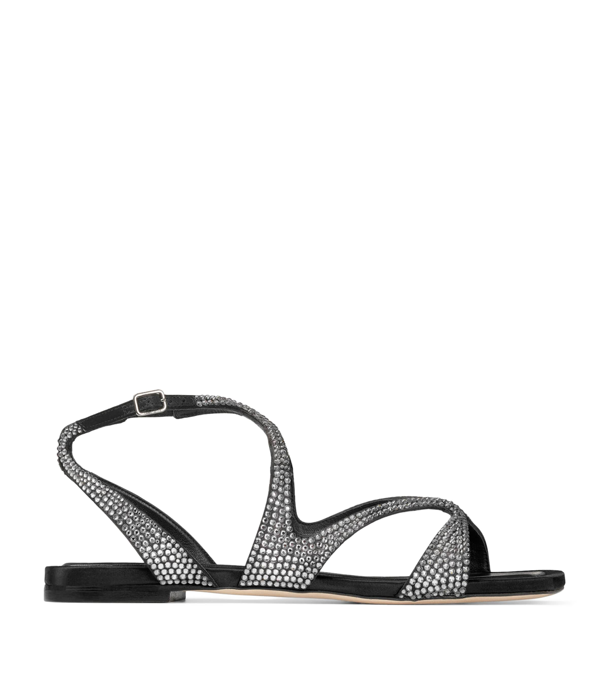 Shop Jimmy Choo Ayla Sandals In Black