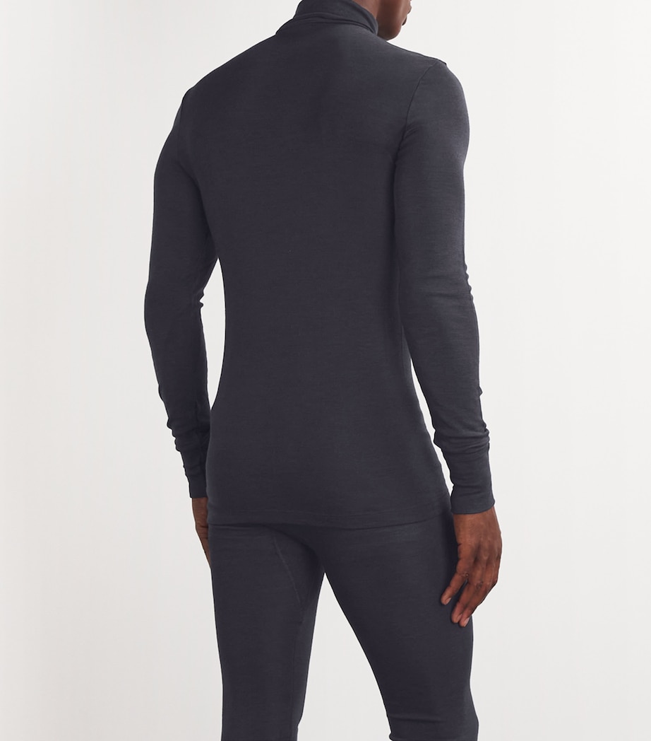 Wool-Silk Thermal Sweater 0176/ANTHRACITE Image 4