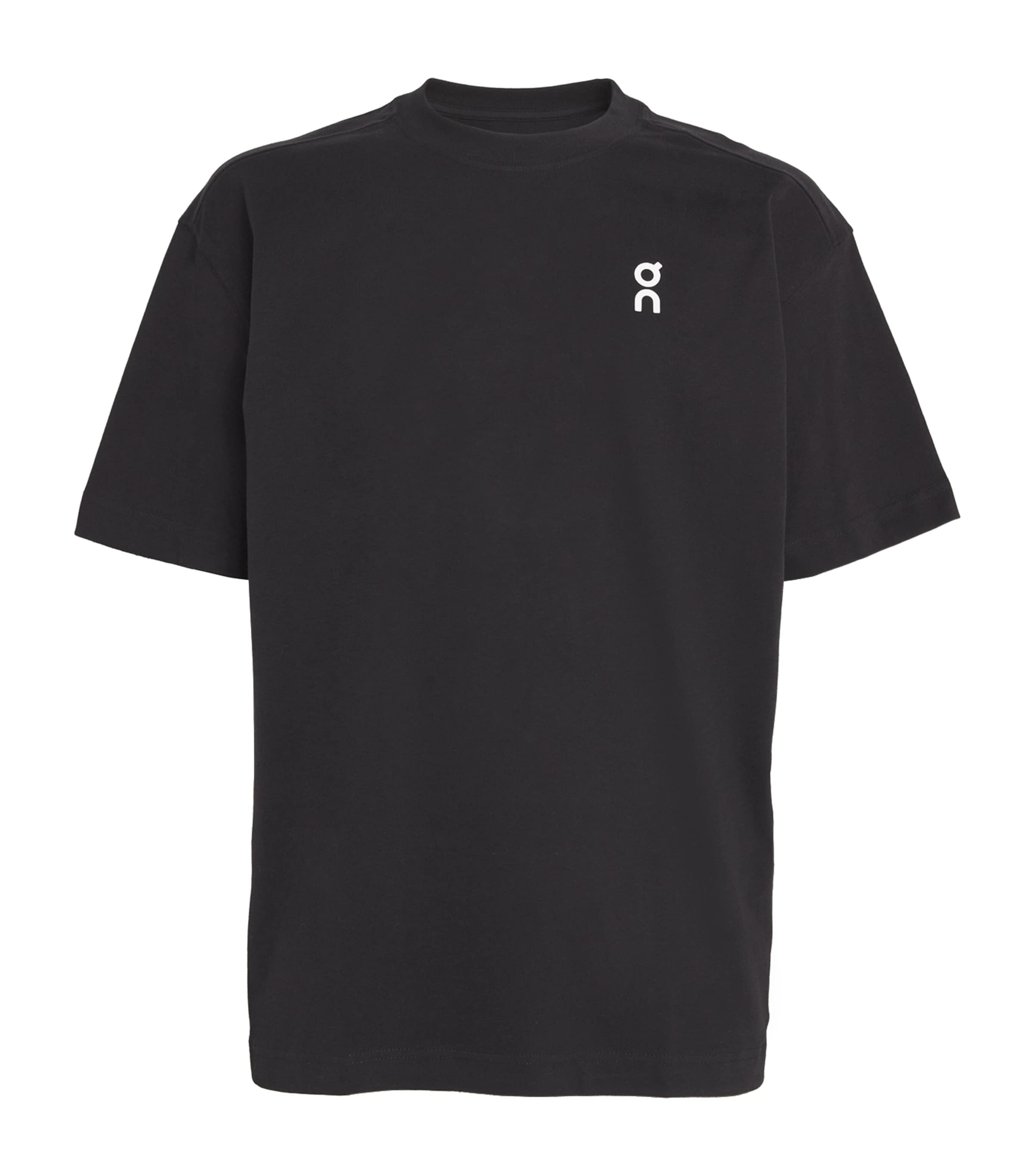 Shop On Running Cotton Club T-shirt In Black