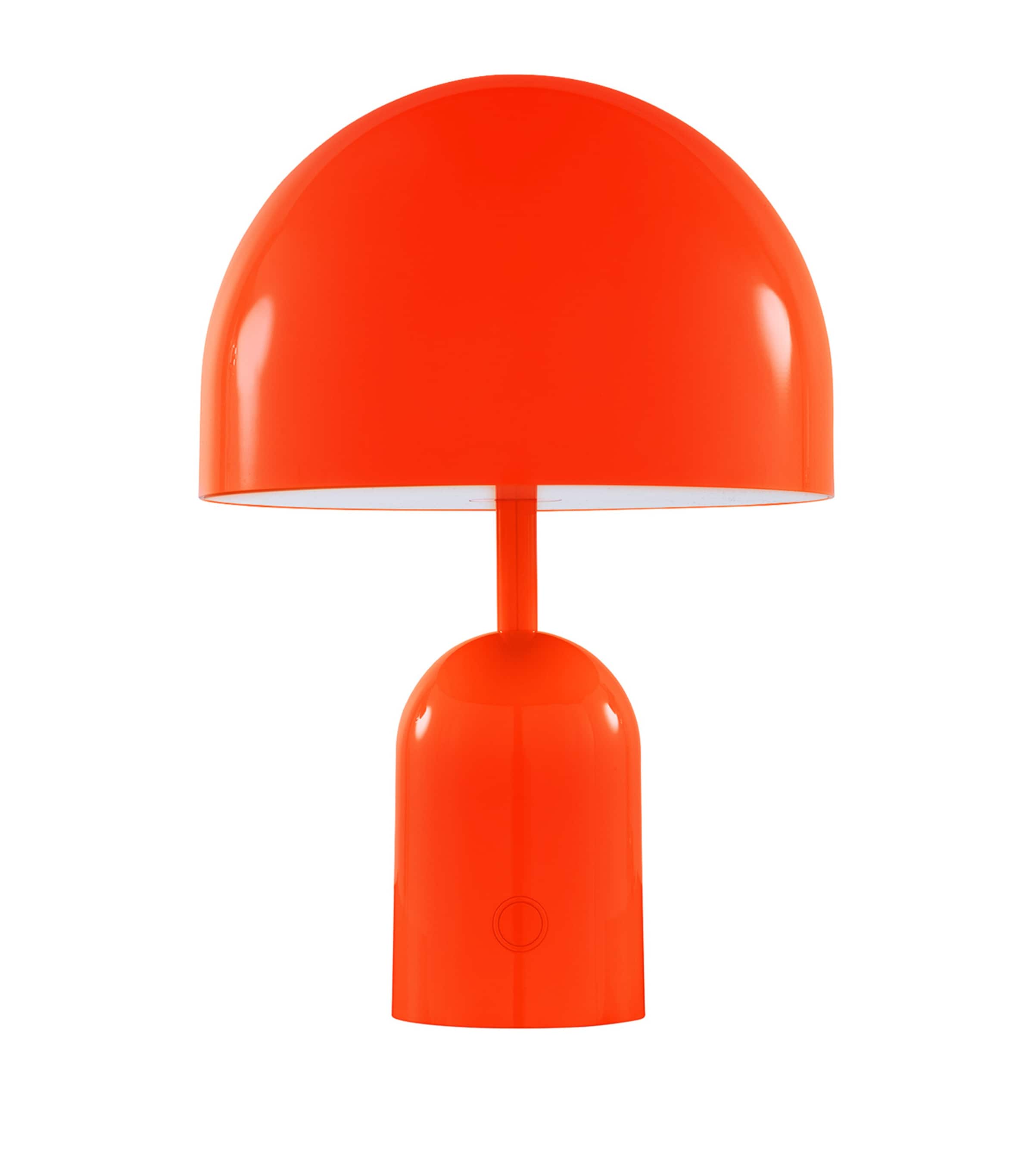 Portable Bell Table Lamp FLUORESCENT ORANGE Image 2