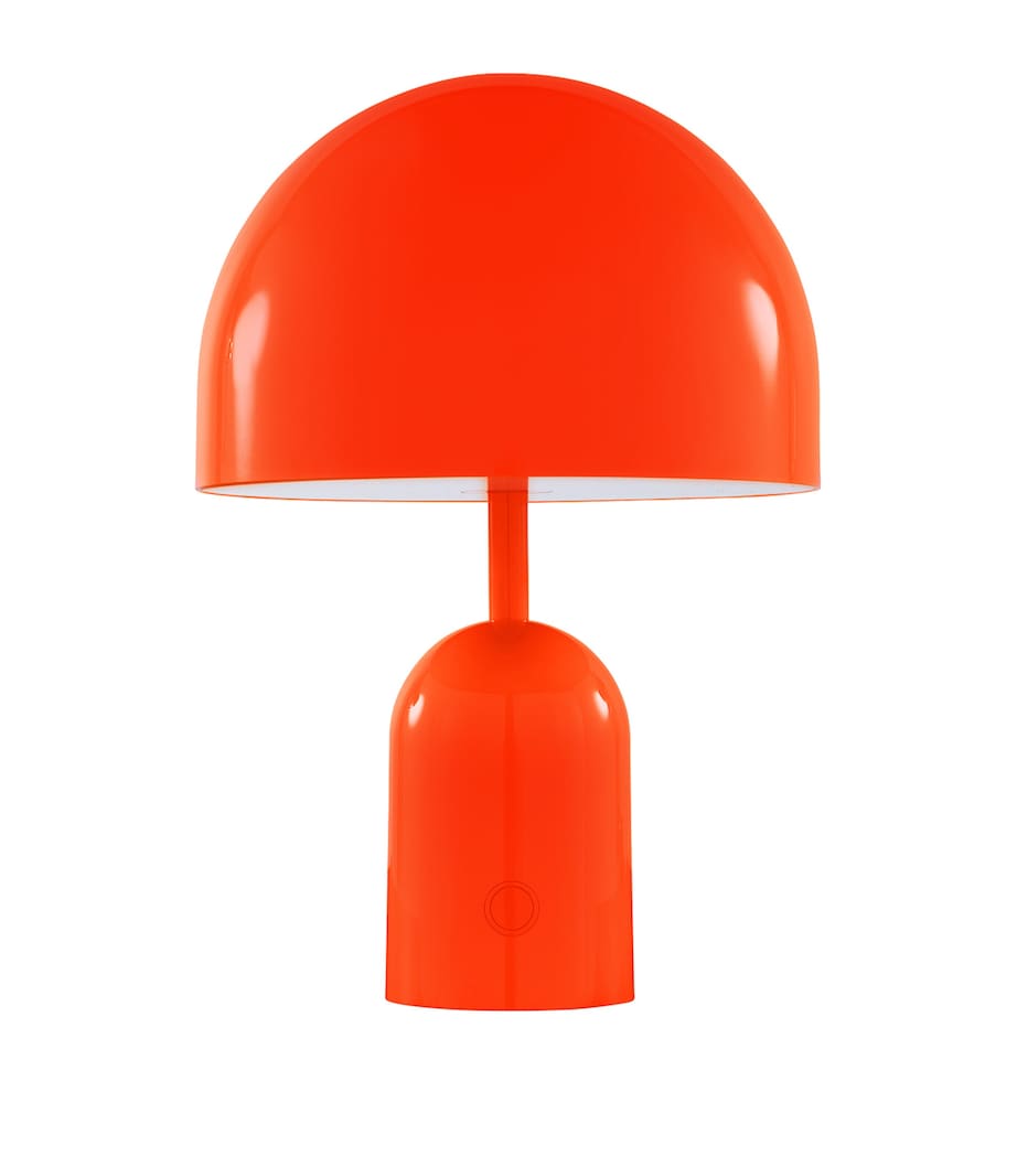 Portable Bell Table Lamp FLUORESCENT ORANGE Image 2