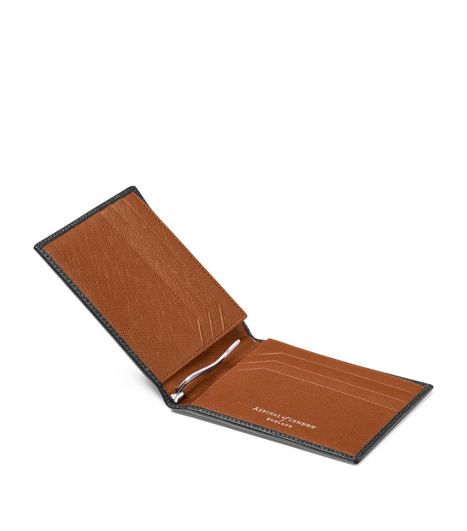 Leather Bi-Fold Wallet BLACK Image 2