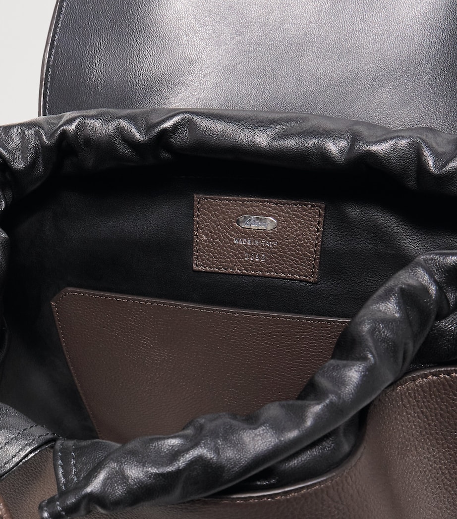 Grained Leather Backpack 2110 Image 6