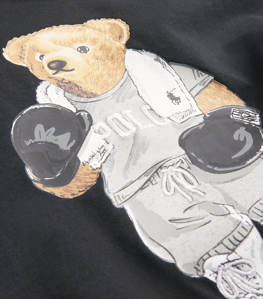 Cotton Polo Bear T-Shirt POLO BLACK Image 5