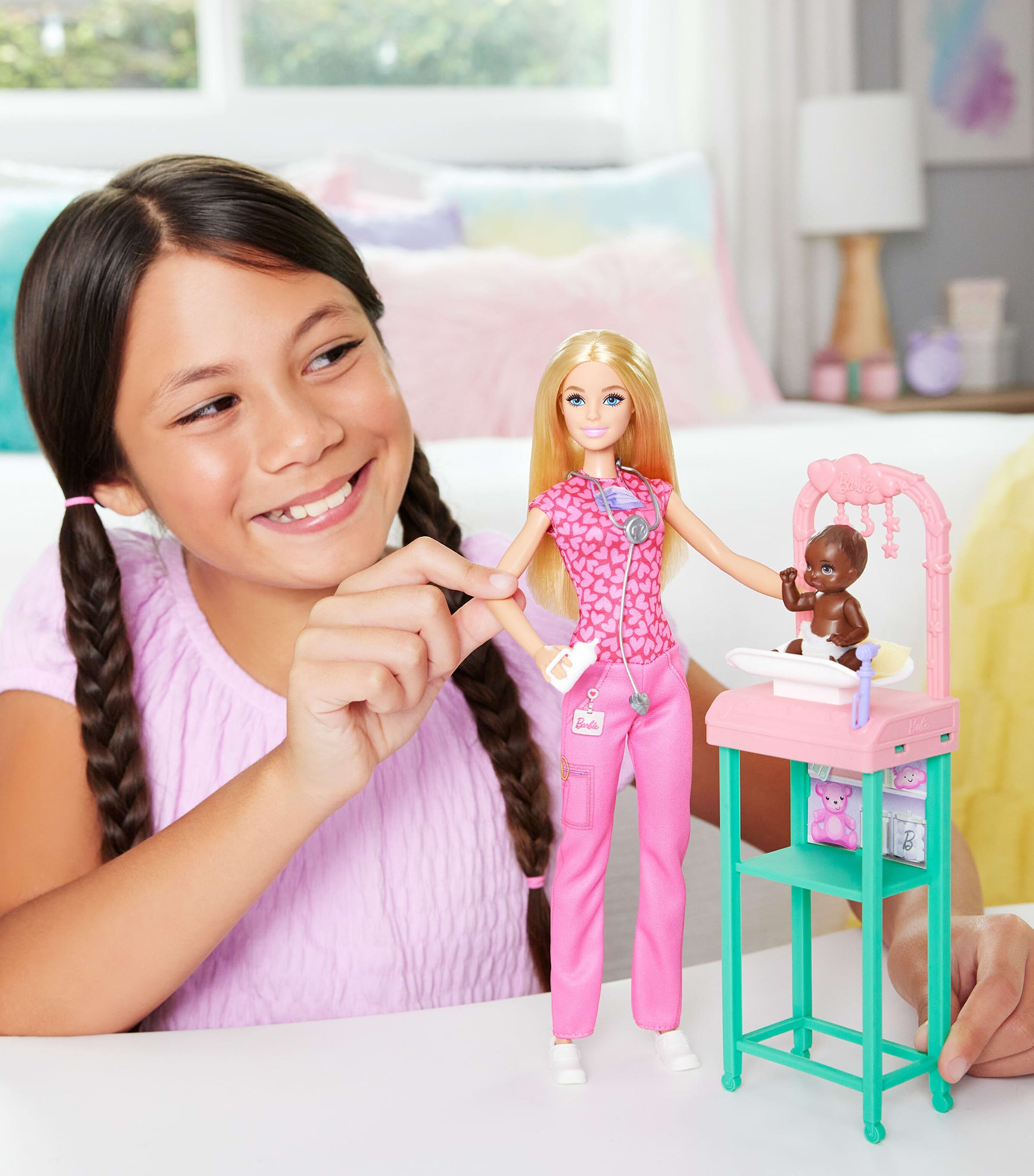 Barbie Baby Doctor Doll MULTI Image 6