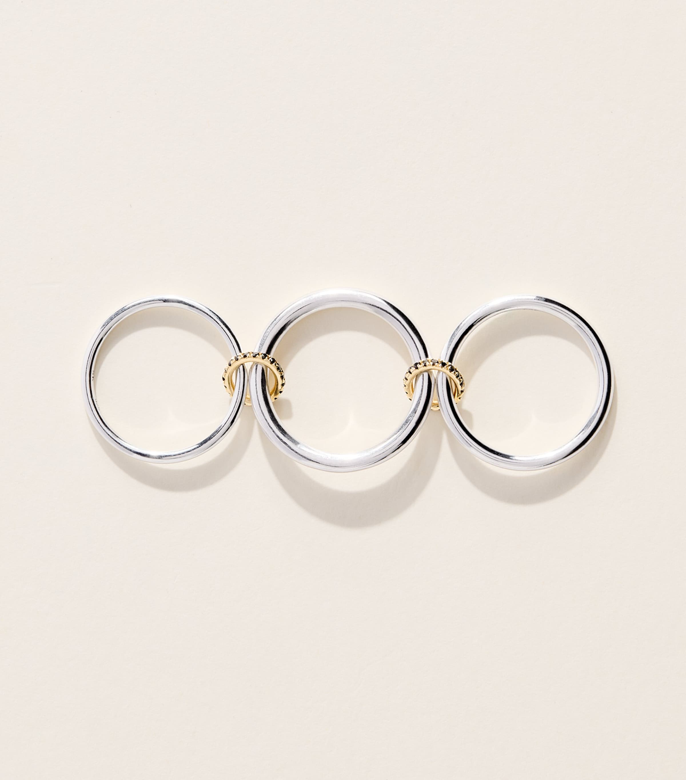 Spinelli Kilcollin Yellow Gold, Sterling Silver and Diamond Capricorn Ring Sterling Silver Image 3