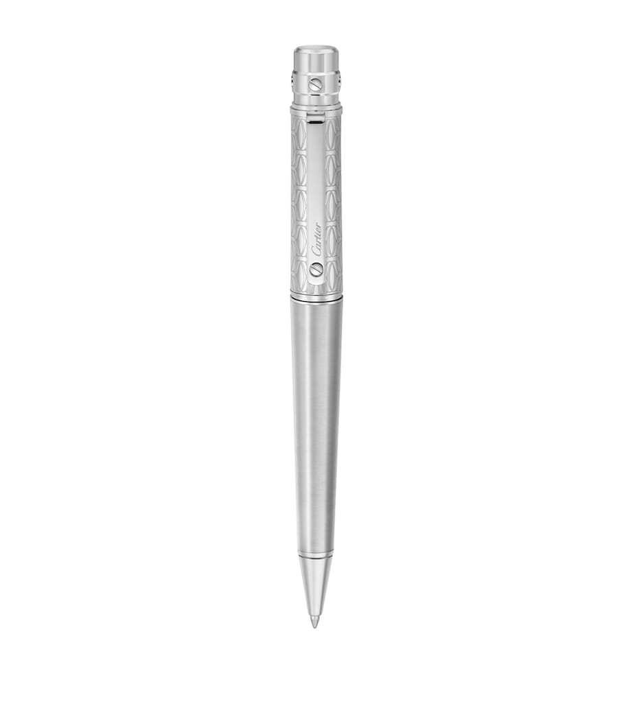 Santos de Cartier Ballpoint Pen SILVER Image 2