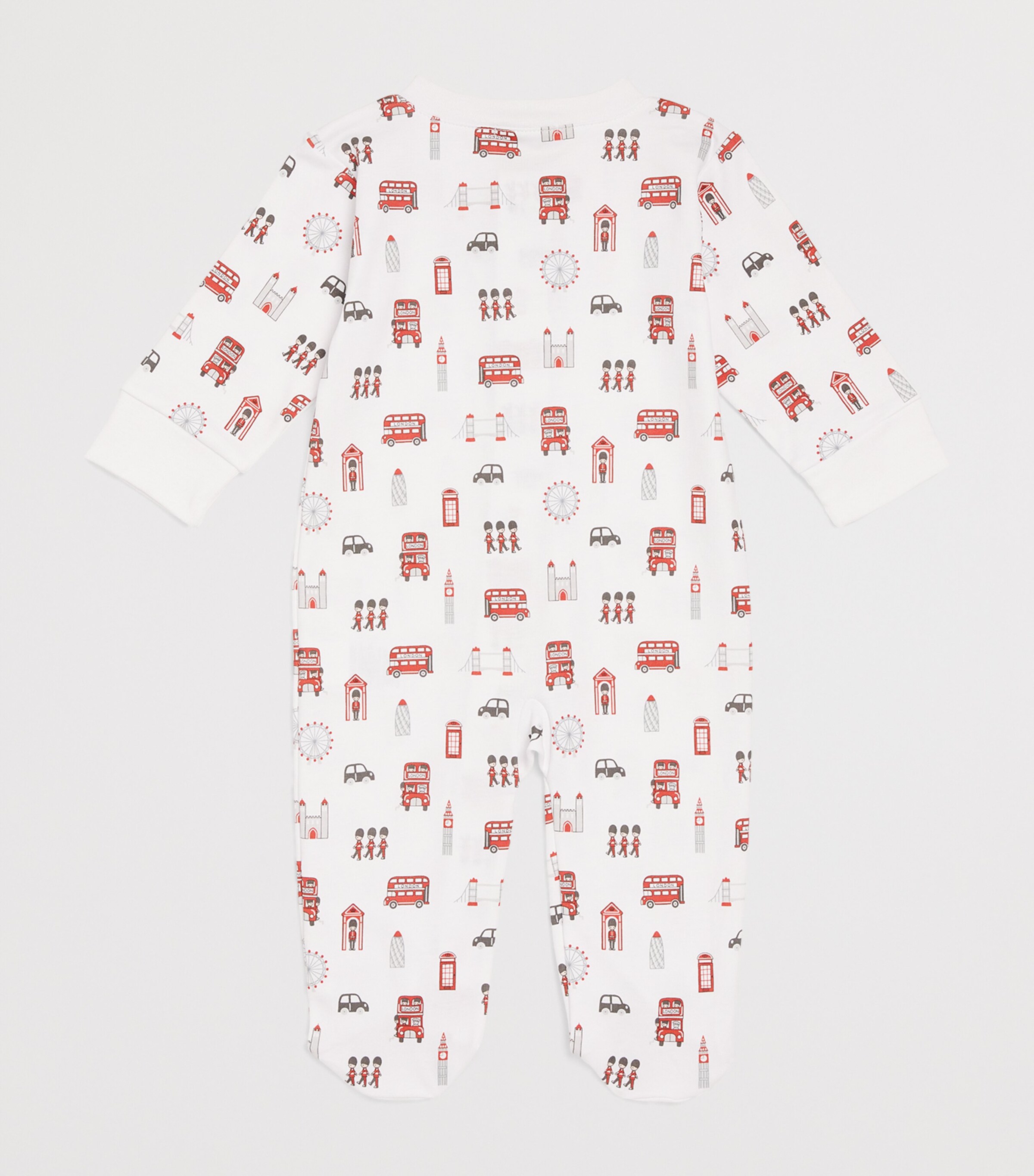Kissy Kissy Pima Cotton Lively London All-In-One (0-12 Months) Image 2