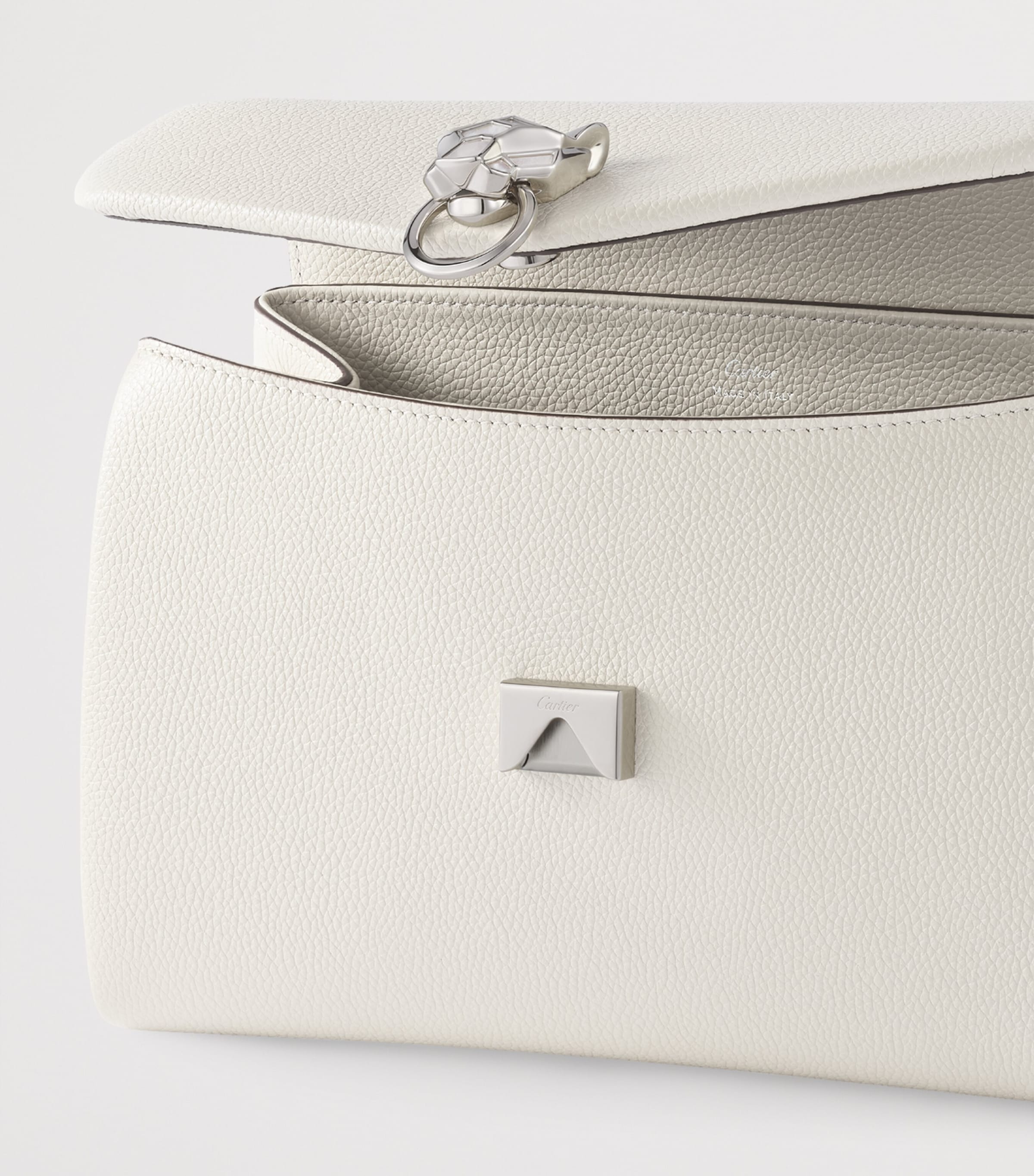 Small Panthère Graphique de Cartier Chain Bag SALT WHITE Image 6