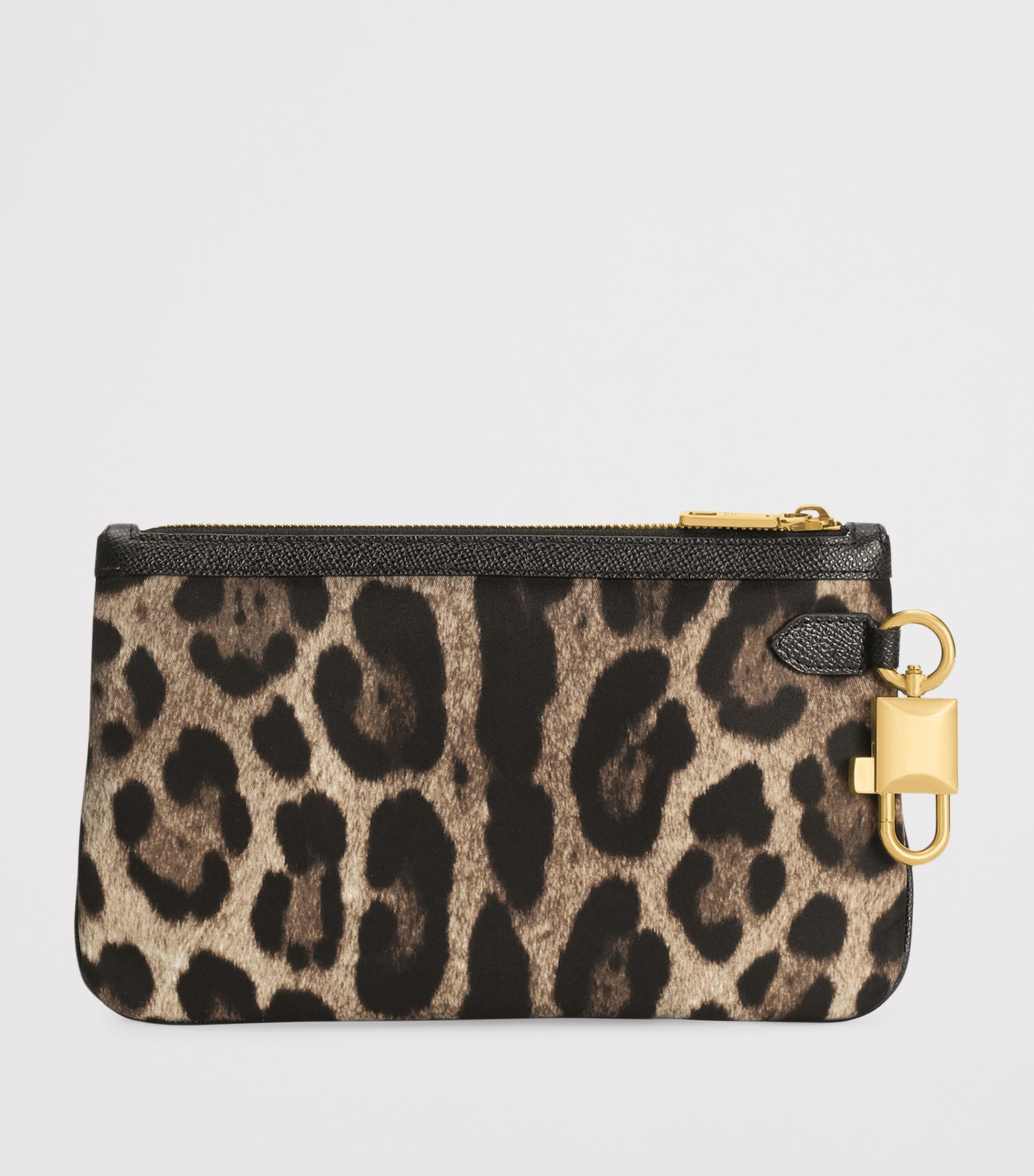 Dolce&Gabbana Leopard Print Pouch Leo New Image 3