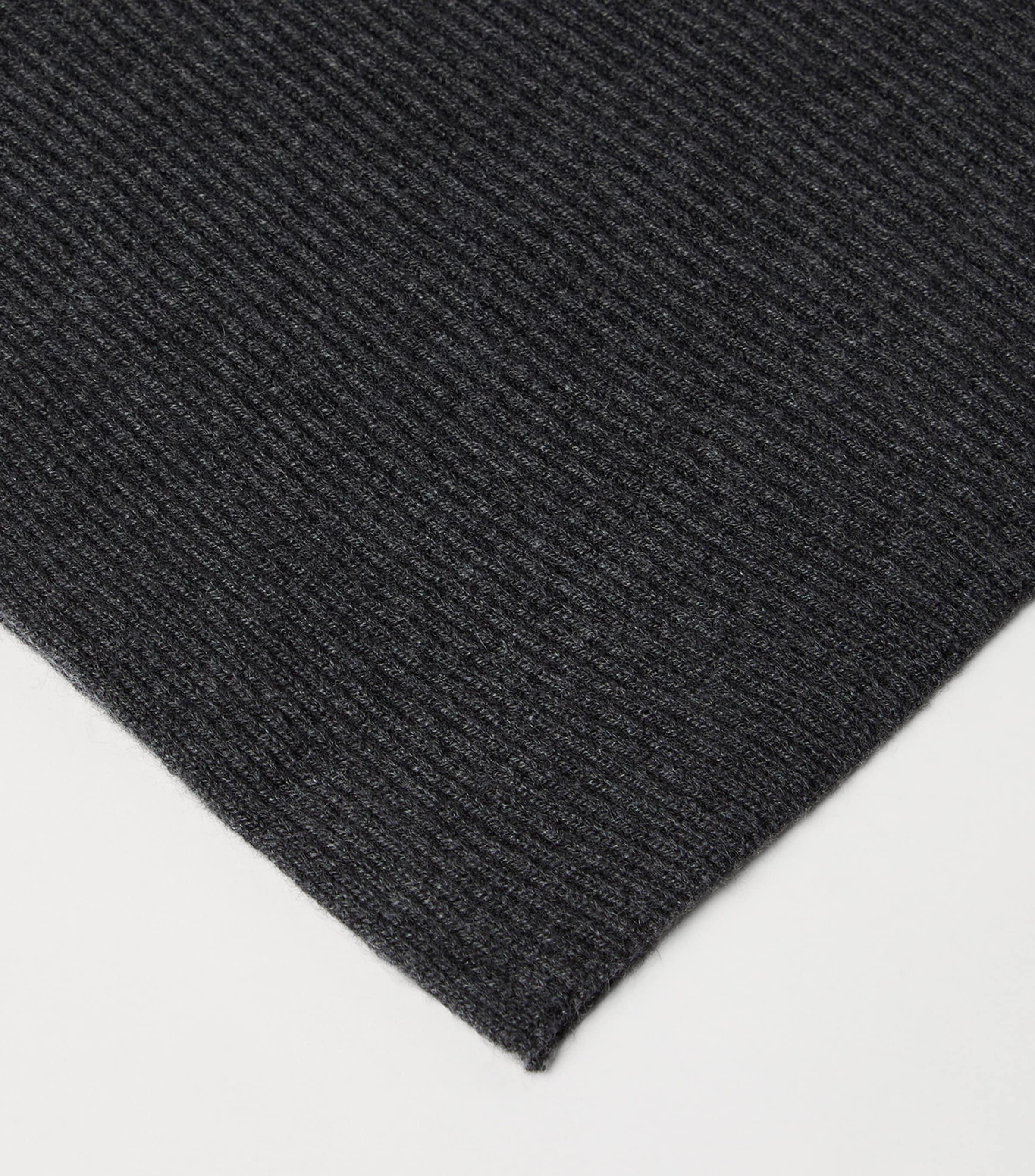 Cashmere English Rib Scarf C2803 Image 3