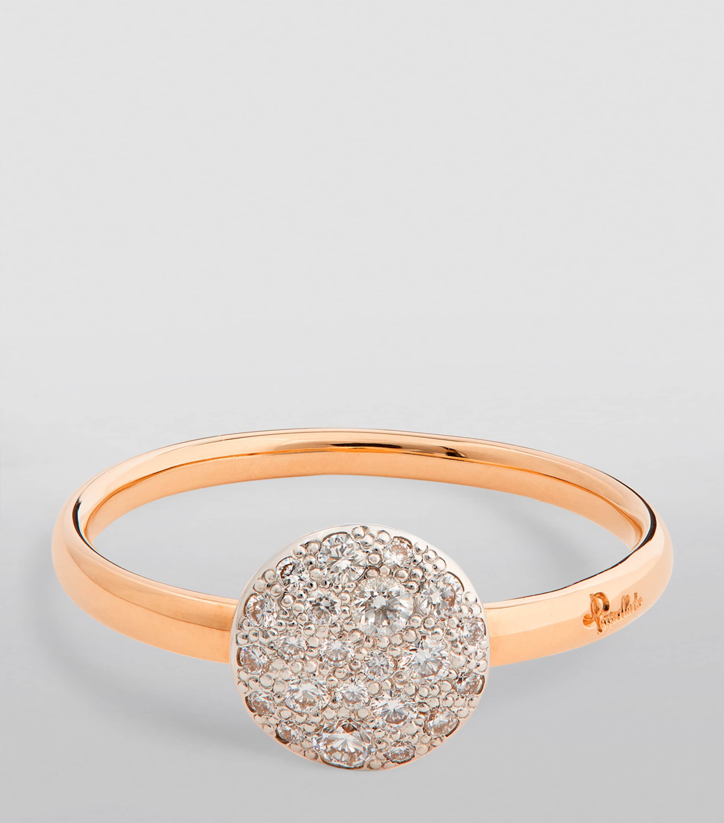 Rose Gold and Diamond Sabbia Ring DB000 Image 3