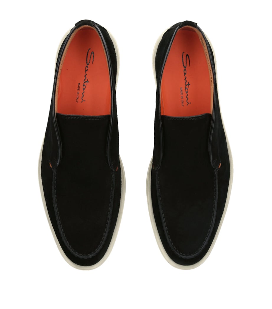 Suede Detroit Desert Boots BLACK Image 4