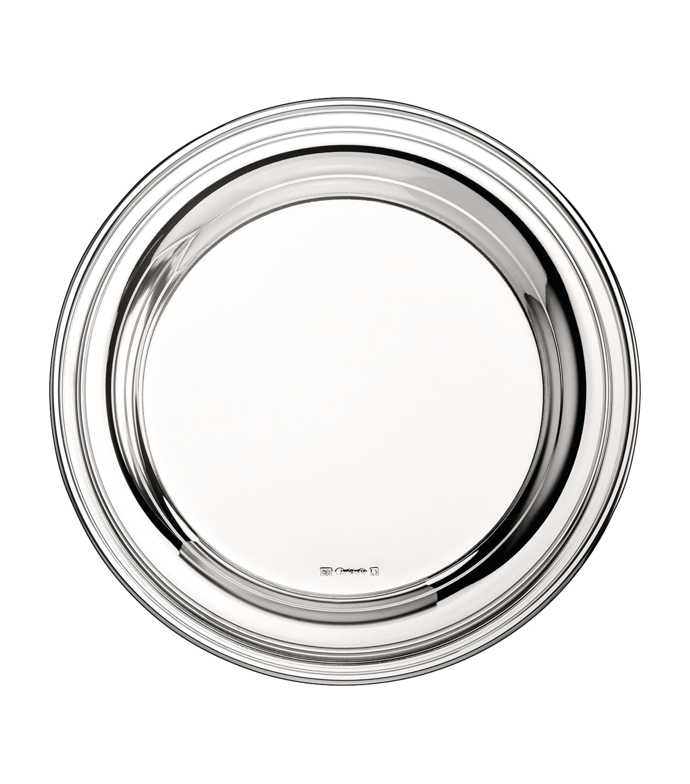 Christofle Silver-plated Albi Bottle Coaster In Silver