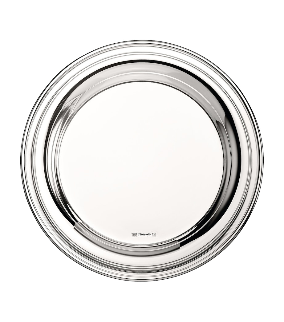 Silver-Plated Albi Bottle Coaster (15cm) SILVER Image 1