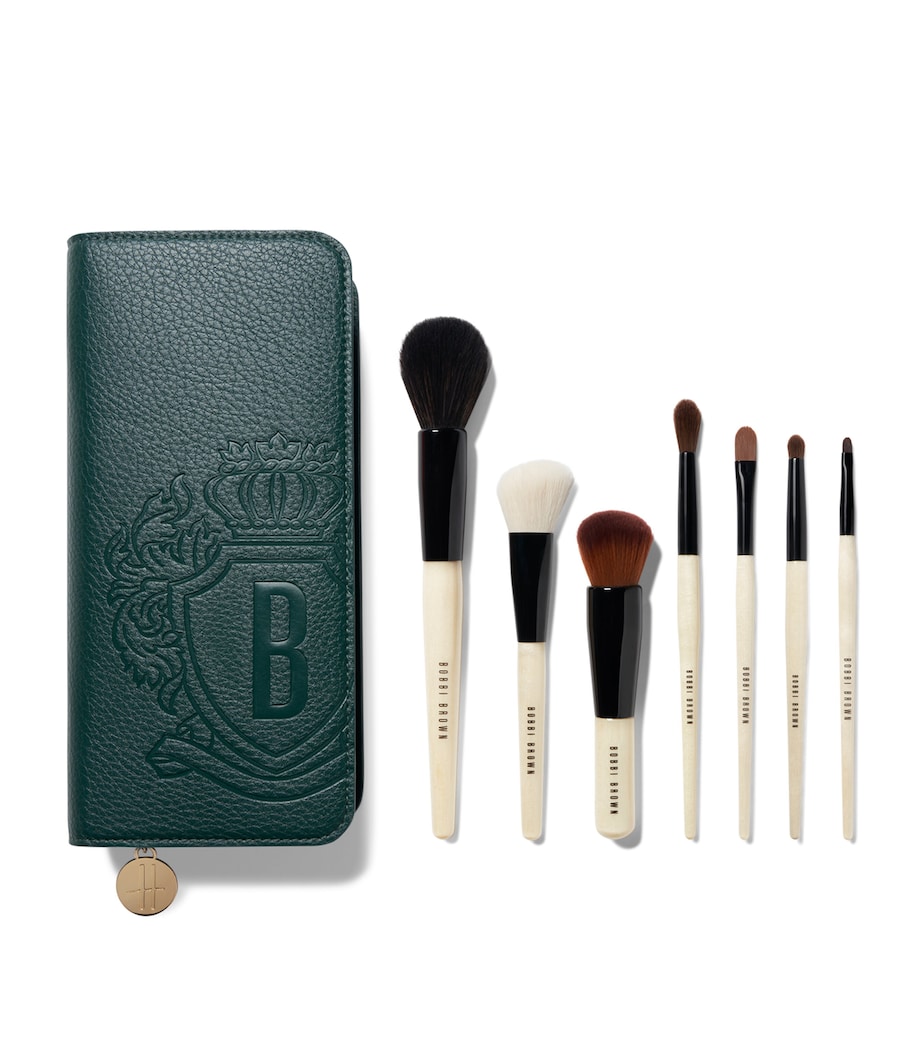 x Harrods Make-Up Brush Set NO COLOUR Image 1