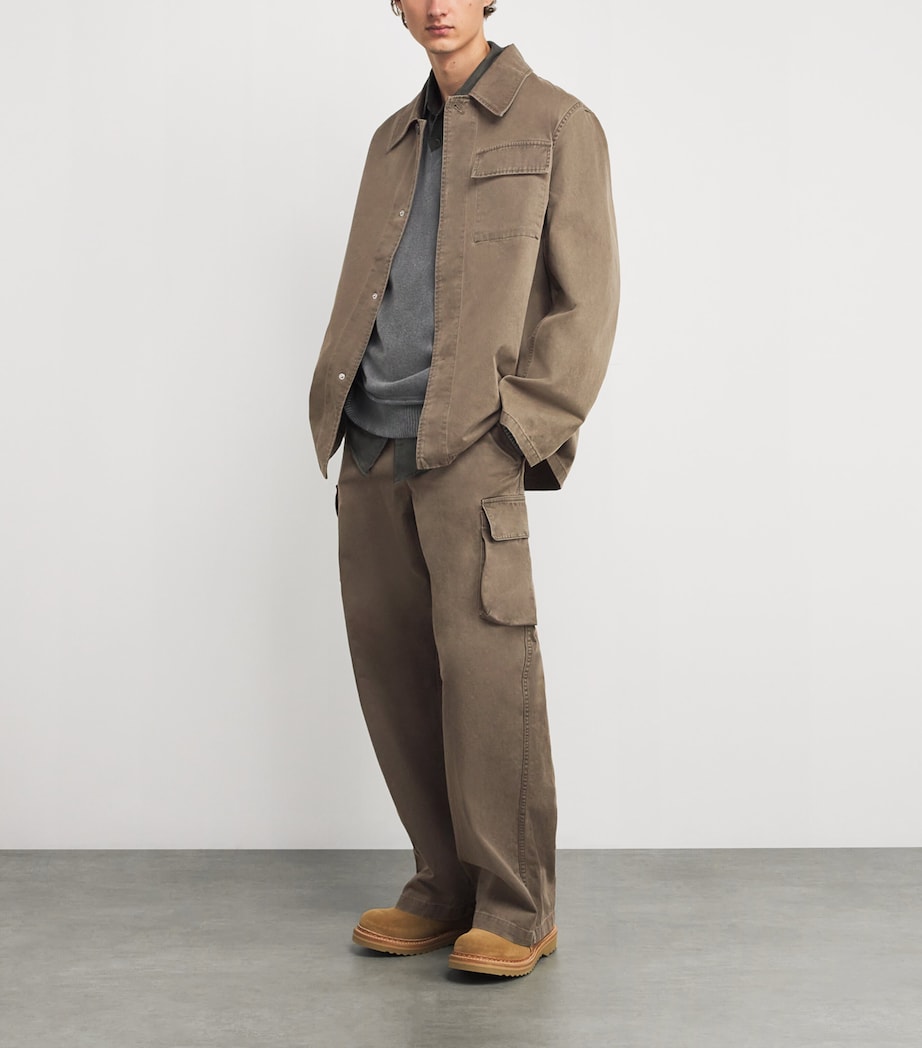 Cotton Dutch Work Jacket DITCH WASH OUT TWILL Image 2