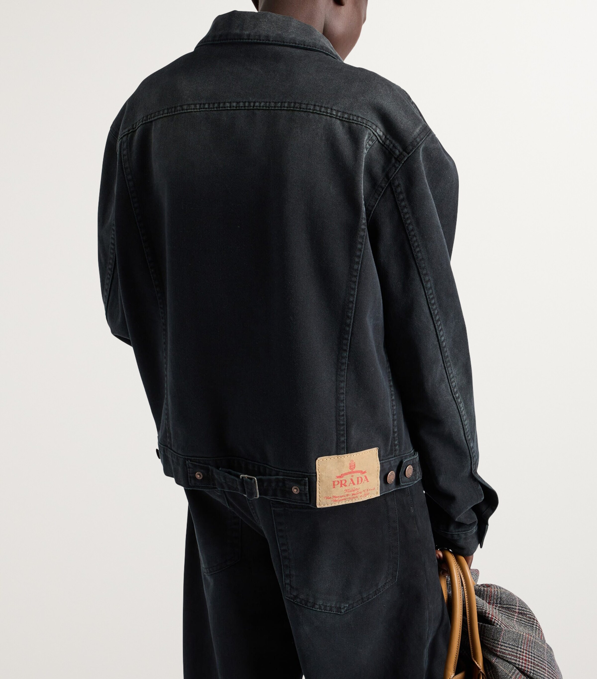 Denim Trucker Jacket F0557 Image 3