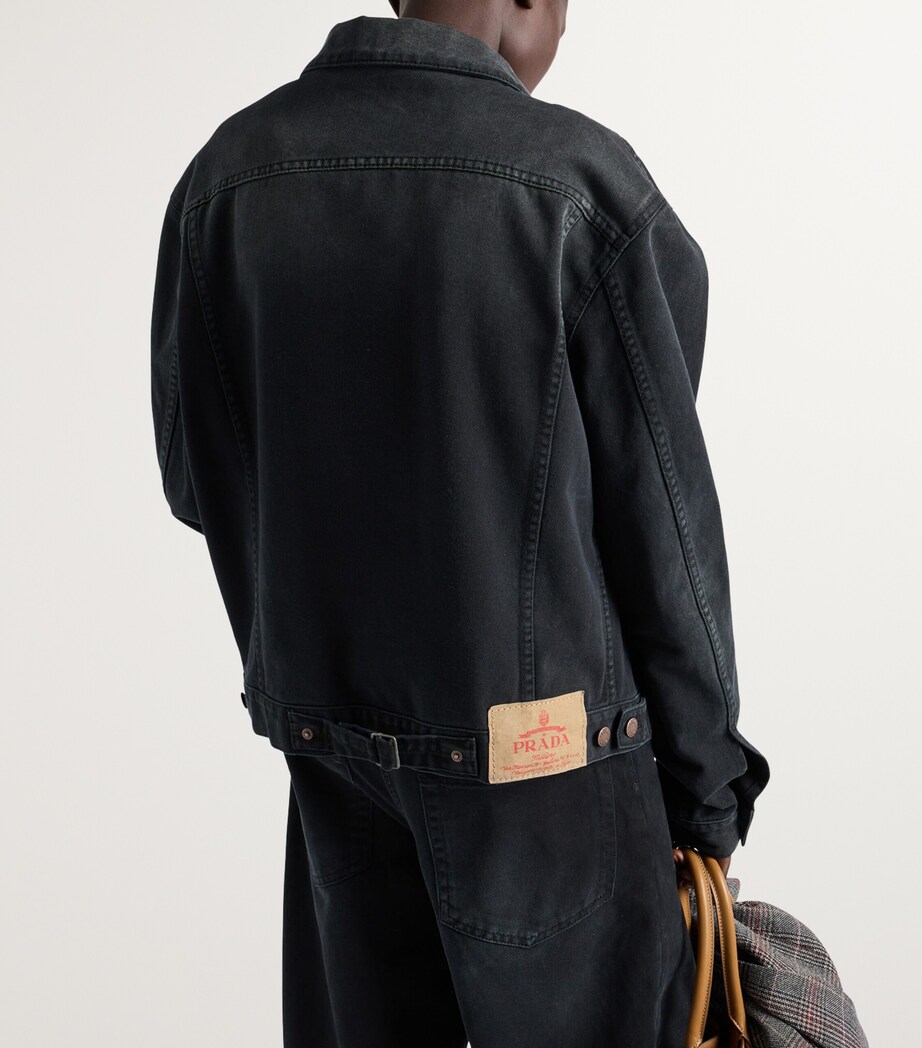 Denim Trucker Jacket F0557 Image 3