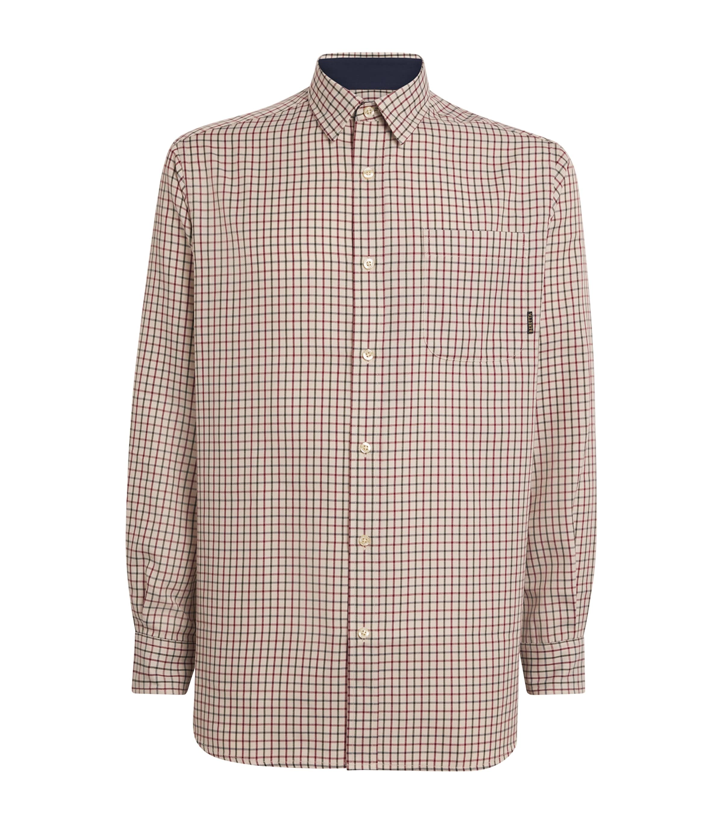 Beretta Check Ellis Shirt In Brown
