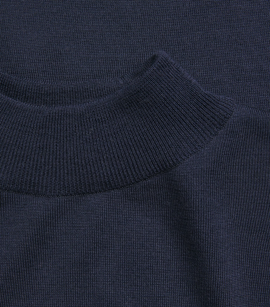 Merino Wool Harcourt Sweater MIDNIGHT Image 7